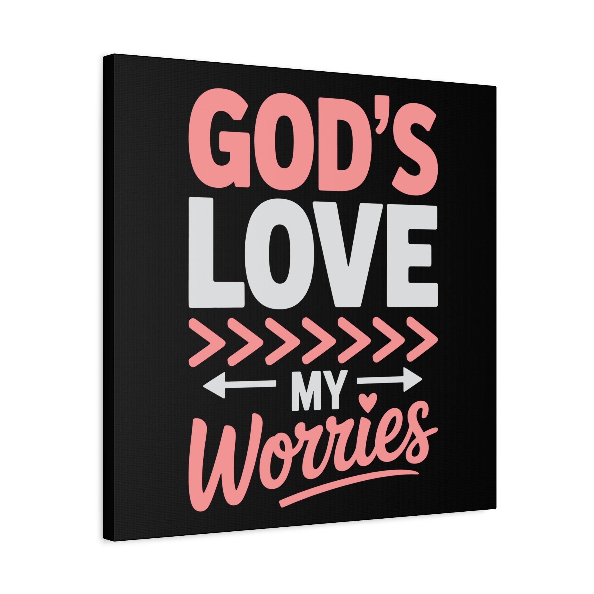 Inspirational Canvas Wall Art, Home Decor, Christian Gift, Motivational Wall Art, Stress Relief Decor, Housewarming Gift