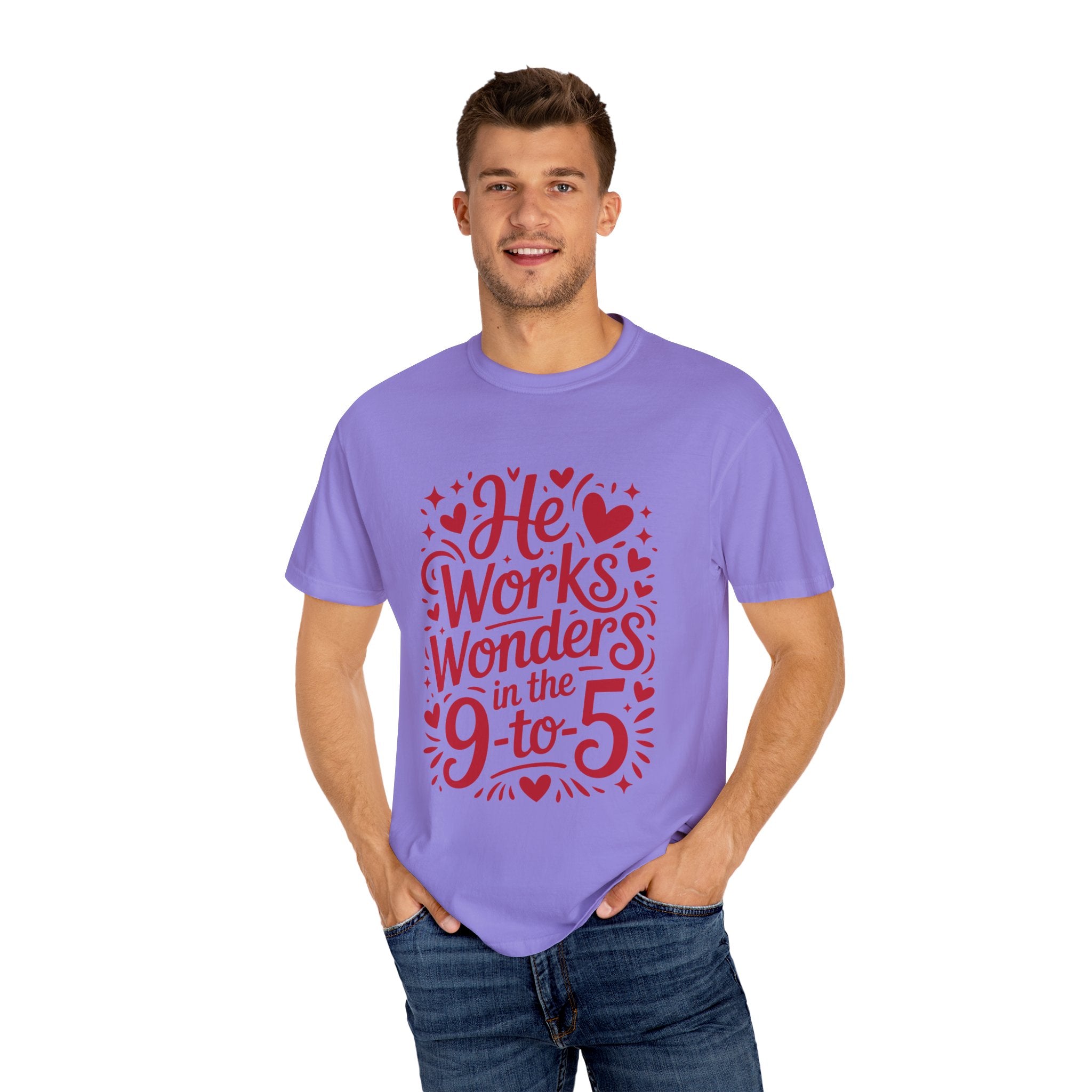 He Works Wonders Motivational Tee