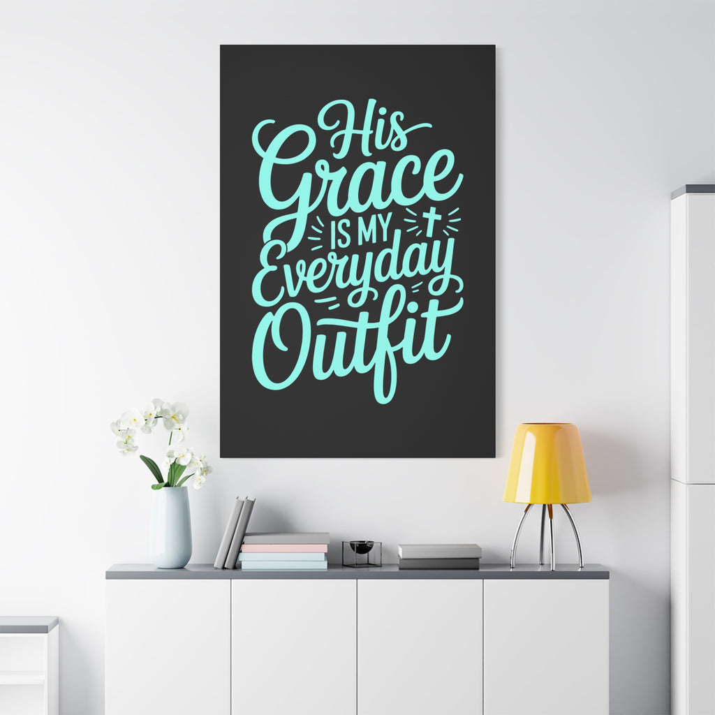 Inspirational Wall Art Canvas, Faith Decor, Religious Home Decor, Meaningful Gift, Everyday Motivation