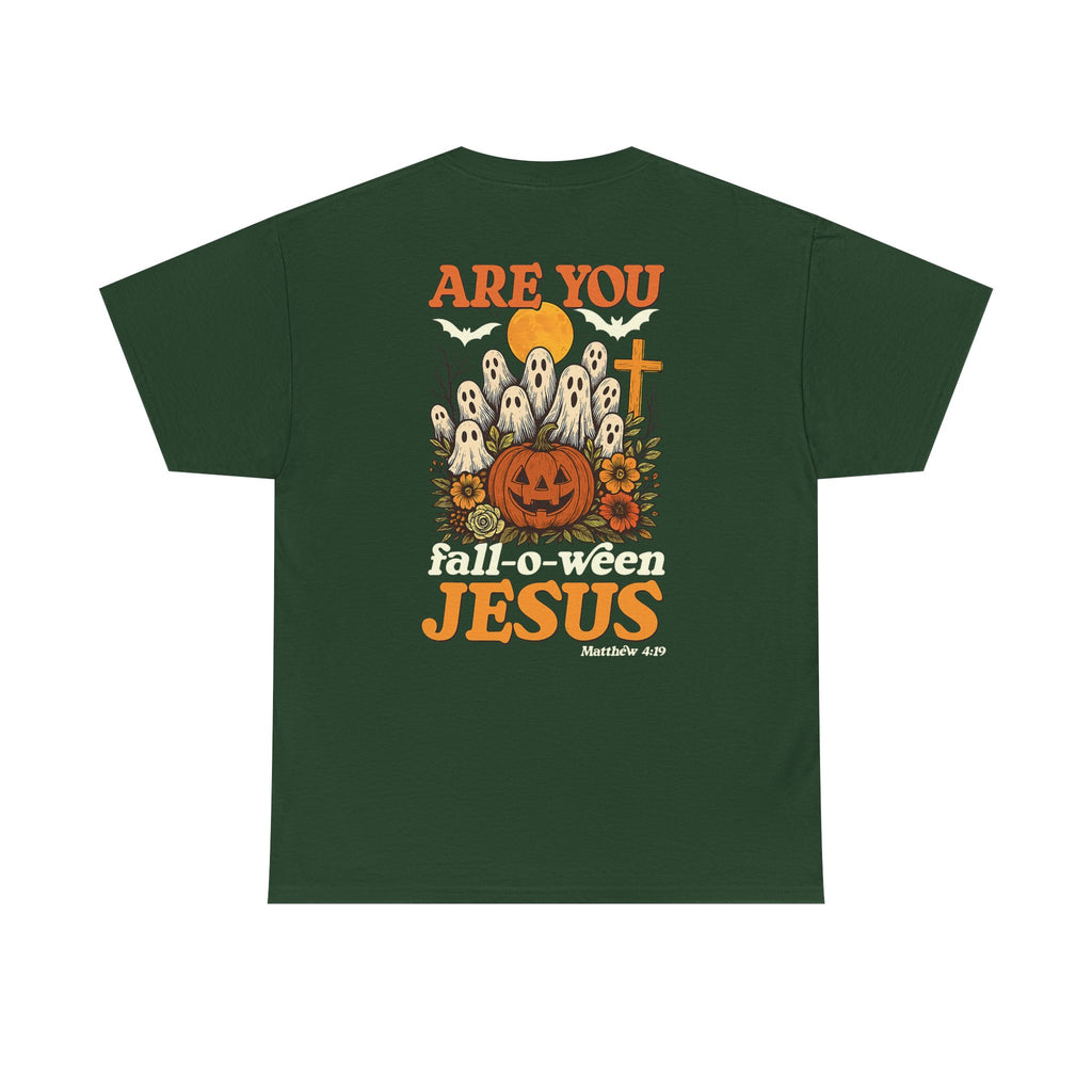 Halloween Faith Tee - Jesus is My Boo, Unisex T-Shirt for Halloween, Christian Halloween Shirt, Gift for Christian Friends, Spooky [...]