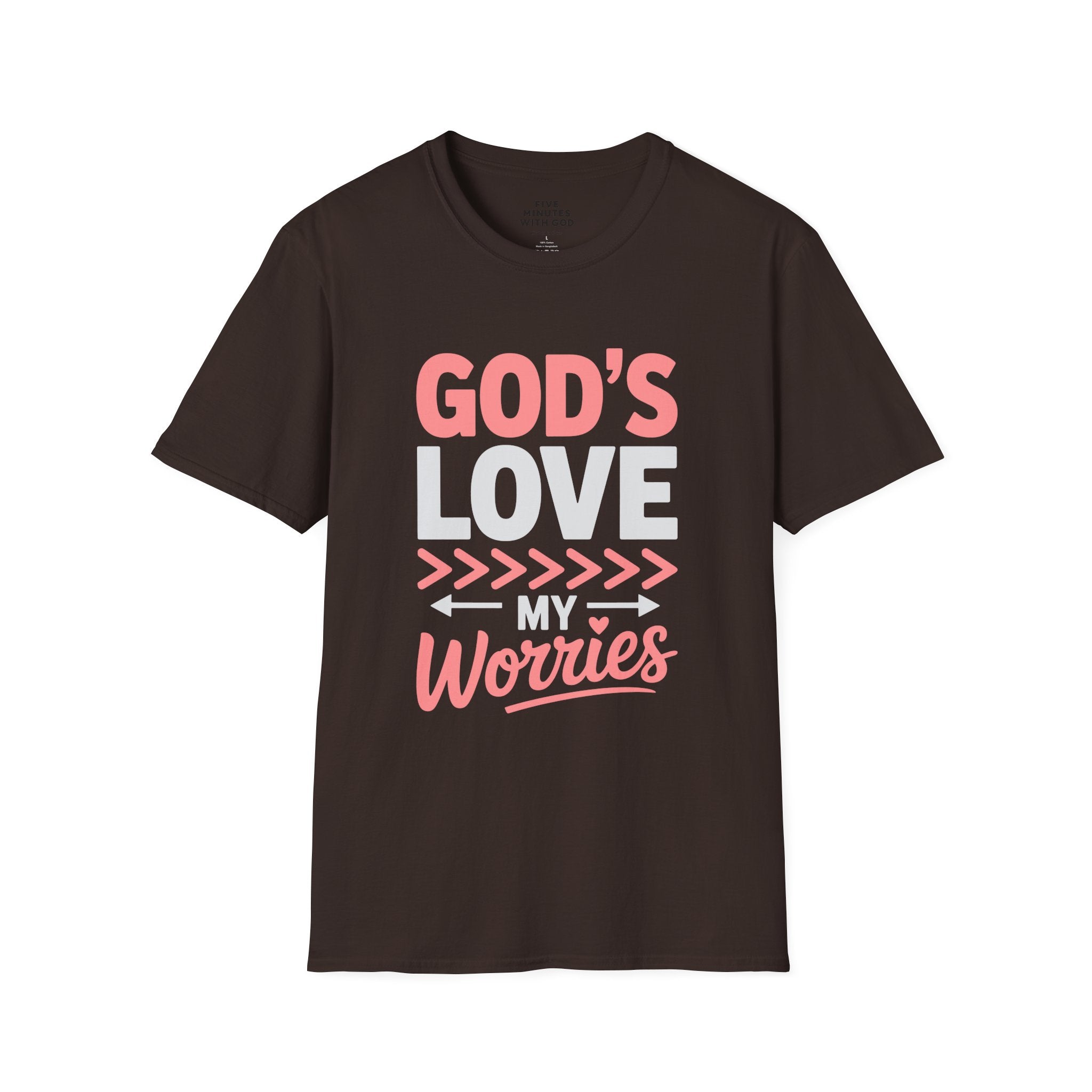 God's Love Conquers Worries T-Shirt
