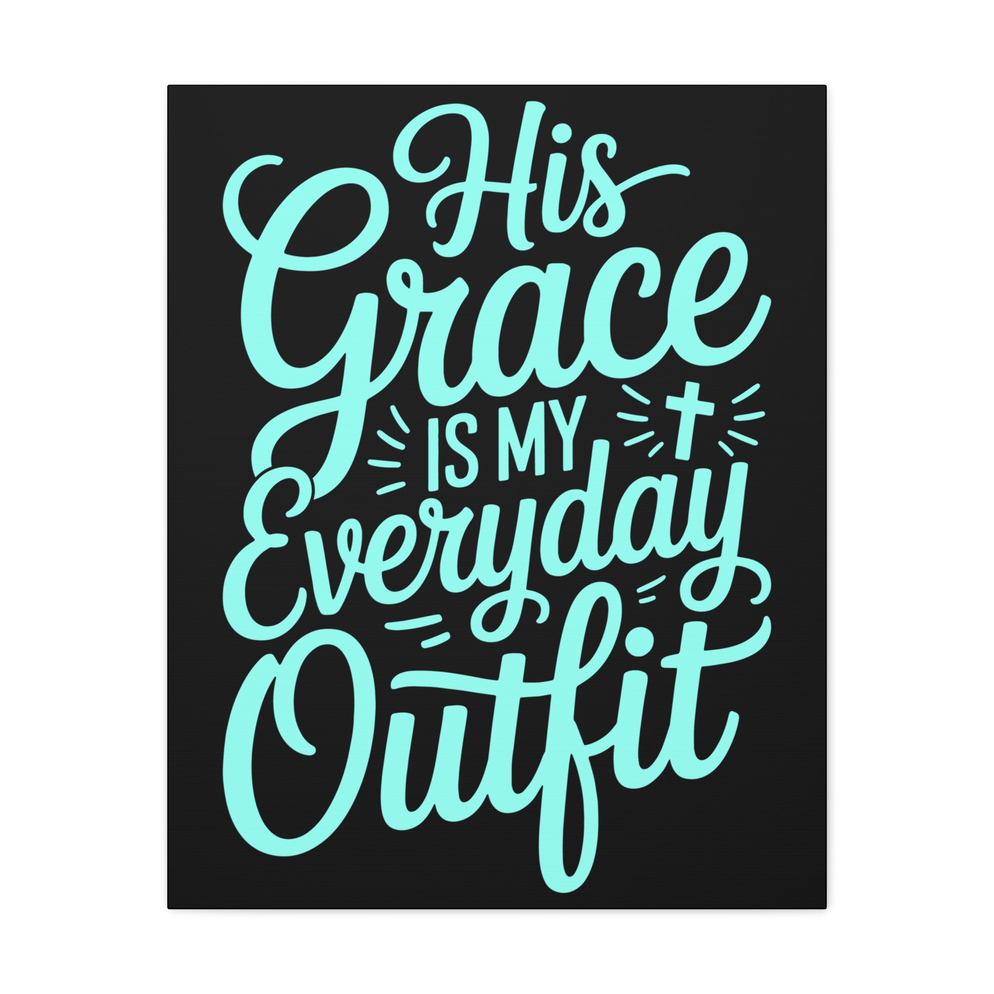 Inspirational Wall Art Canvas, Faith Decor, Religious Home Decor, Meaningful Gift, Everyday Motivation