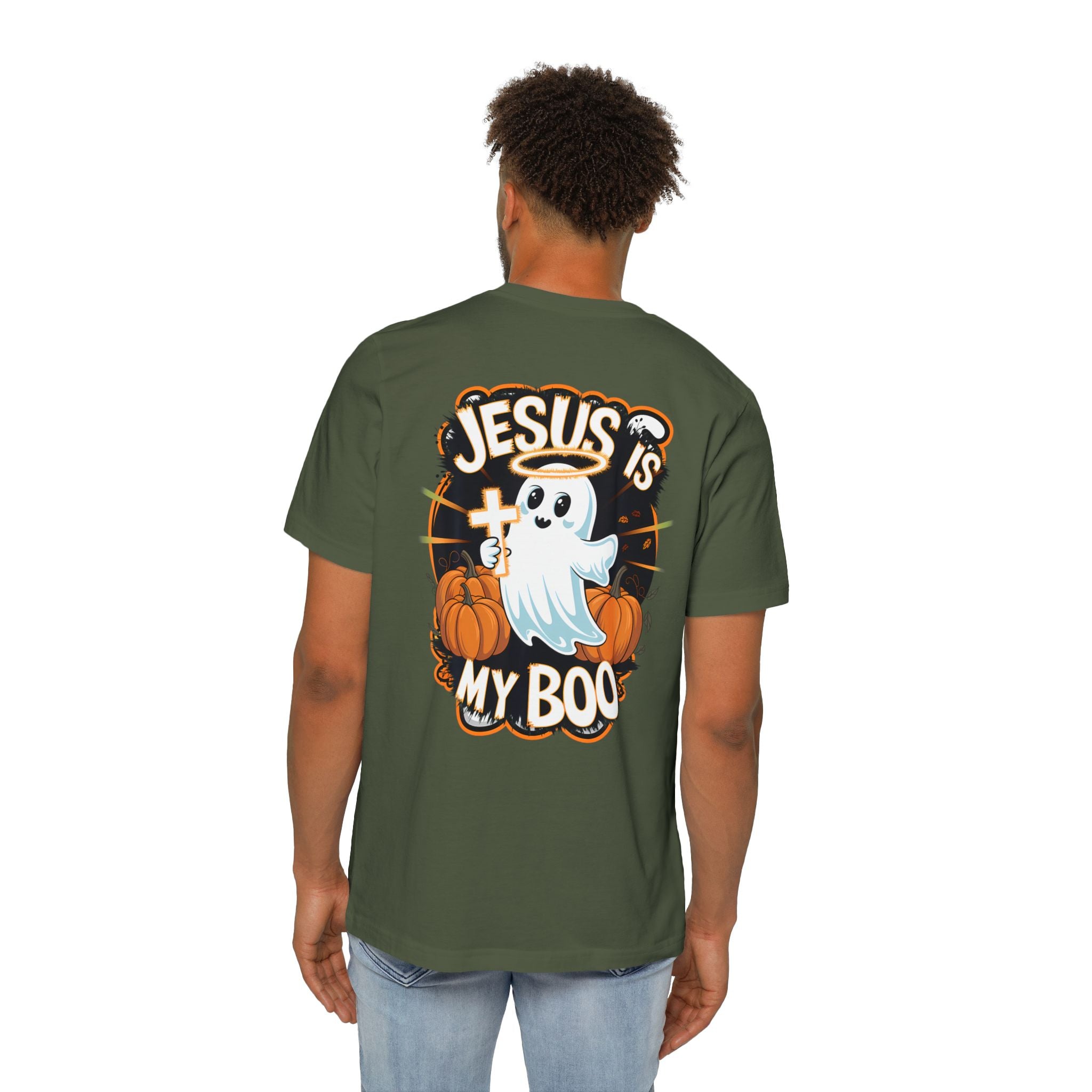 Halloween Christian Ghost T-Shirt, Boo-lieve in Jesus Shirt, Cute Halloween Apparel, Faith-Based Tee, Fall Celebration Top, Spooky [...]