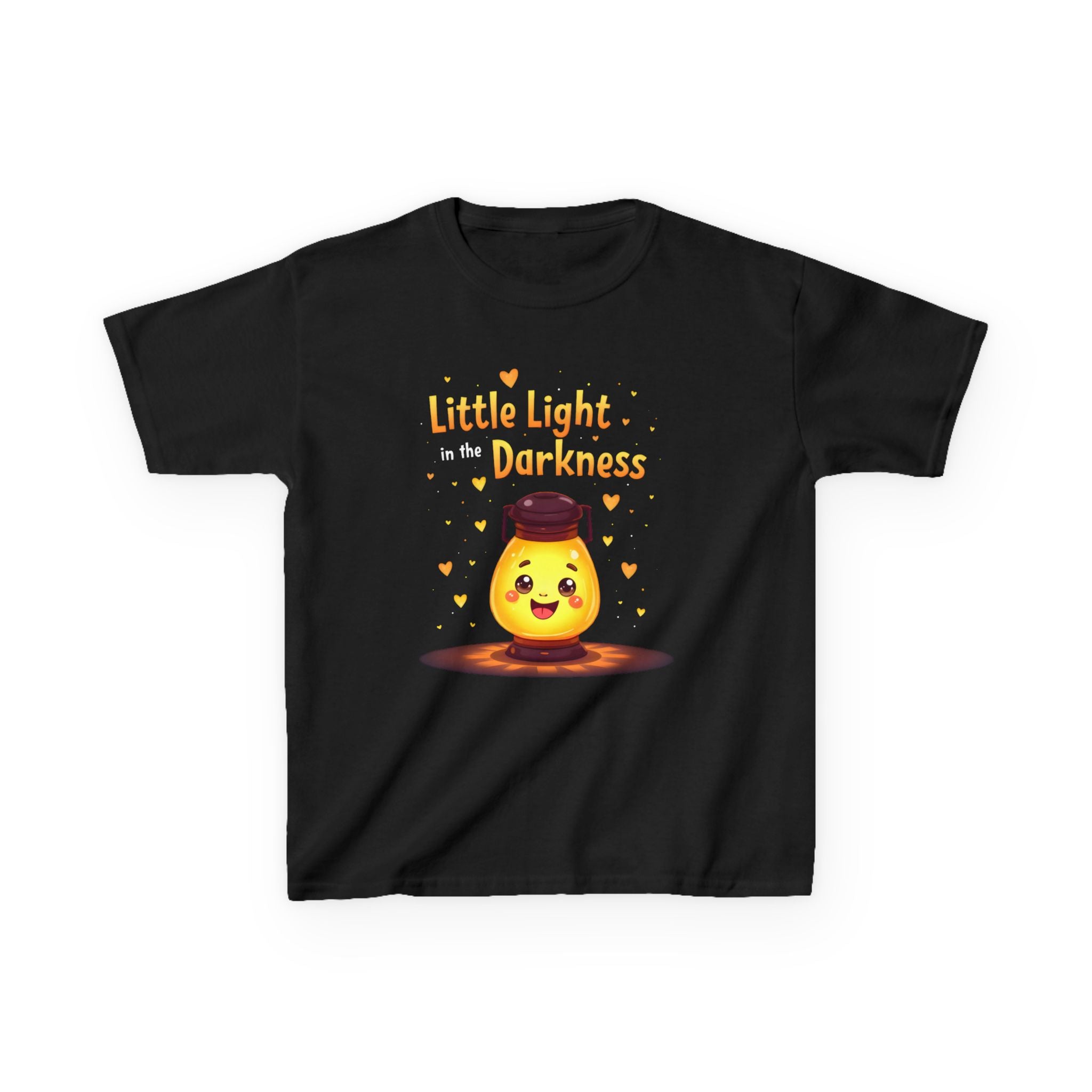 Light in the Darkness Tee - Uplifting Short Sleeve T-Shirt, Fun Gift for Kids, Brighten Their Day, Perfect for Birthdays, Encouragement, kids