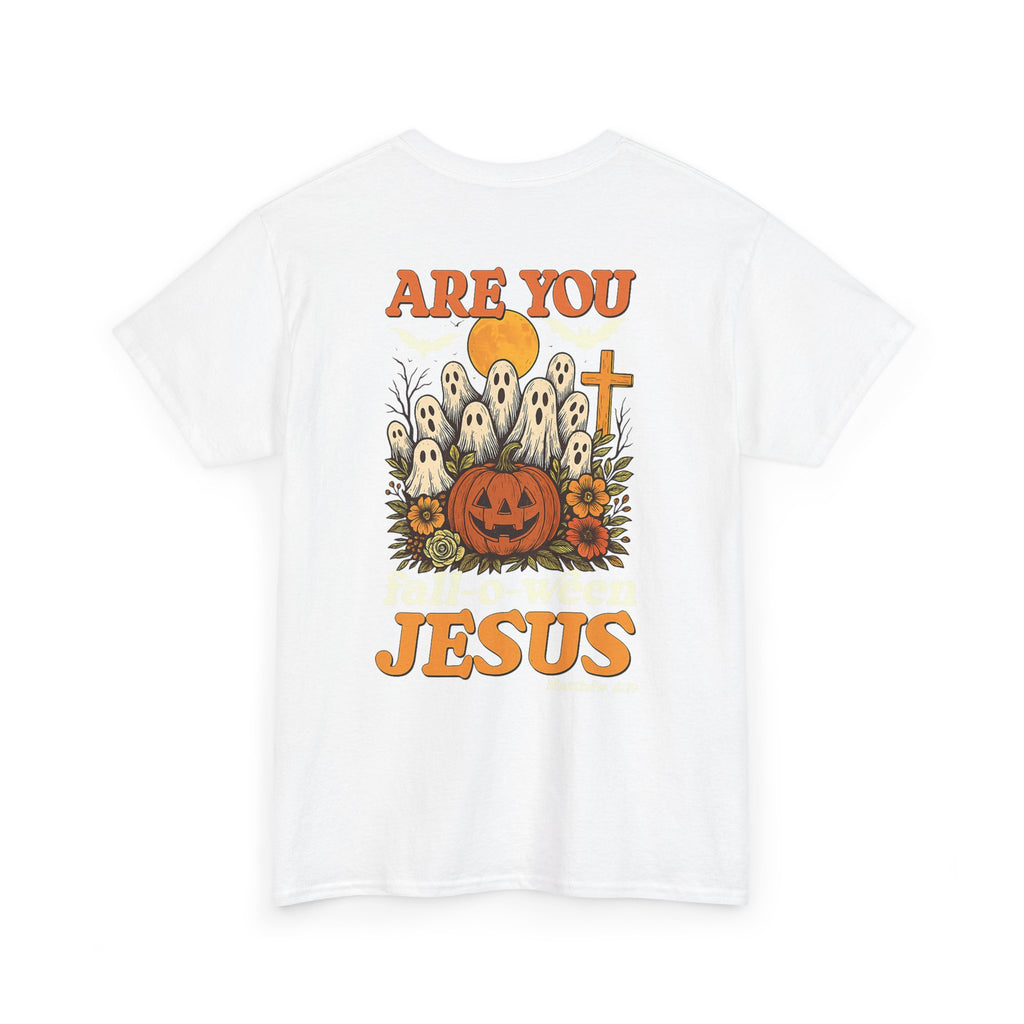 Halloween Faith Tee - Jesus is My Boo, Unisex T-Shirt for Halloween, Christian Halloween Shirt, Gift for Christian Friends, Spooky [...]