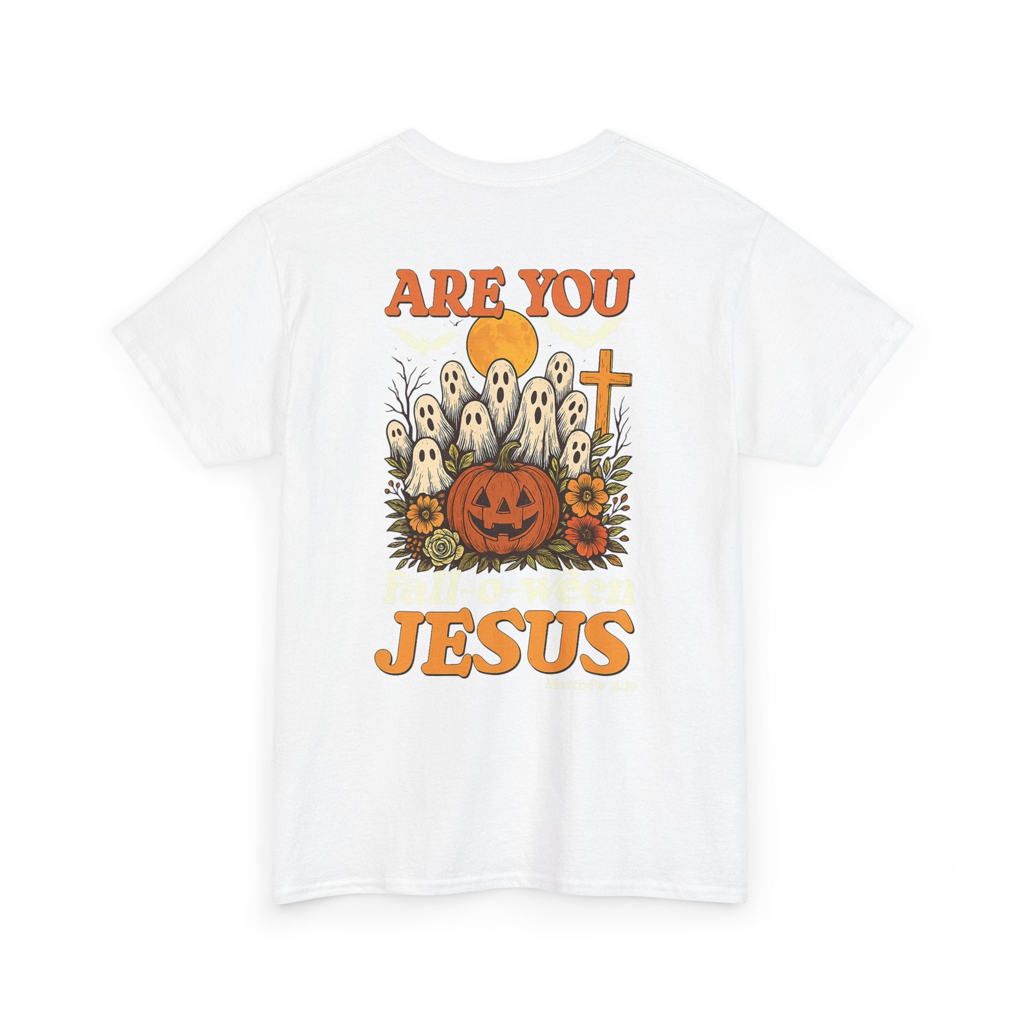 Halloween Faith Tee - Jesus is My Boo, Unisex T-Shirt for Halloween, Christian Halloween Shirt, Gift for Christian Friends, Spooky [...]