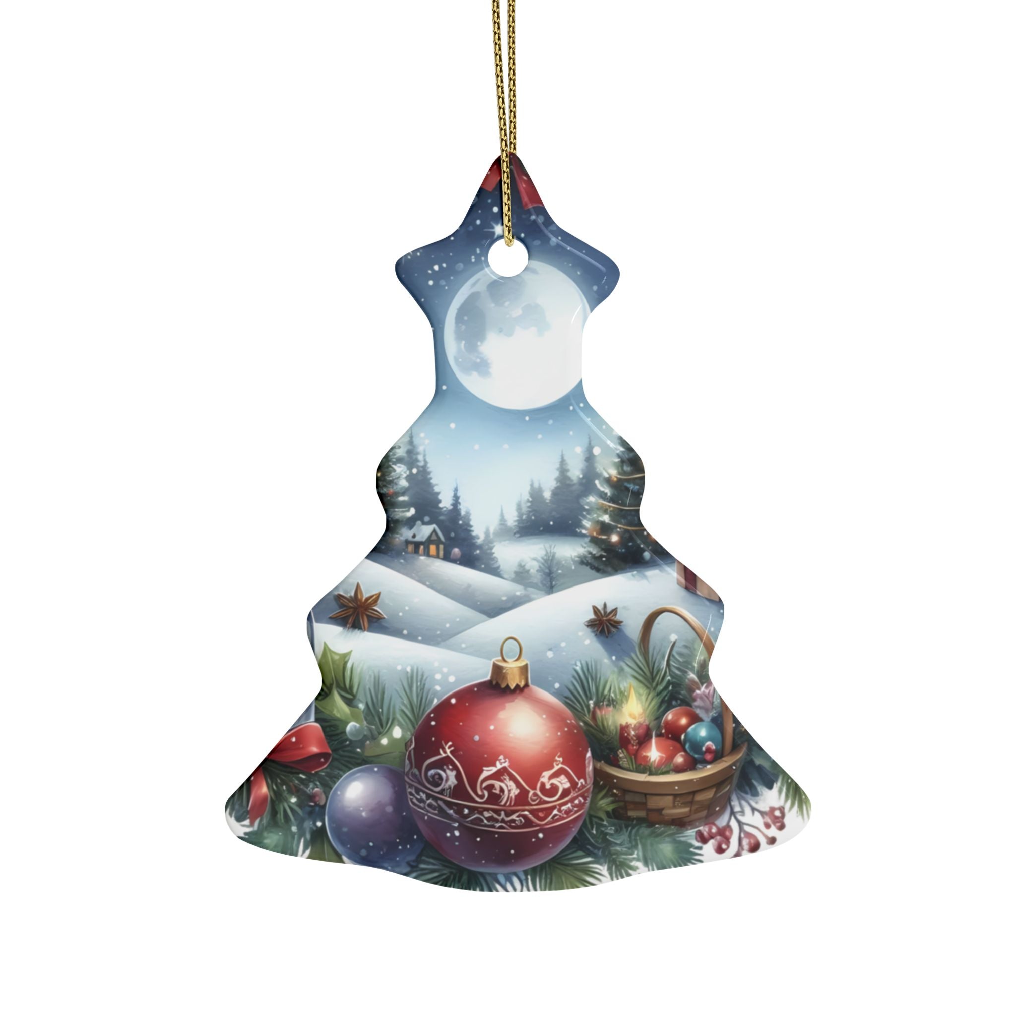 Christmas Ceramic Ornaments - Heart-Shaped Decor for Holiday Celebrations, Tree Decorations, Gift Tags, 1pcs, 5pcs, 10pcs, 20pcs