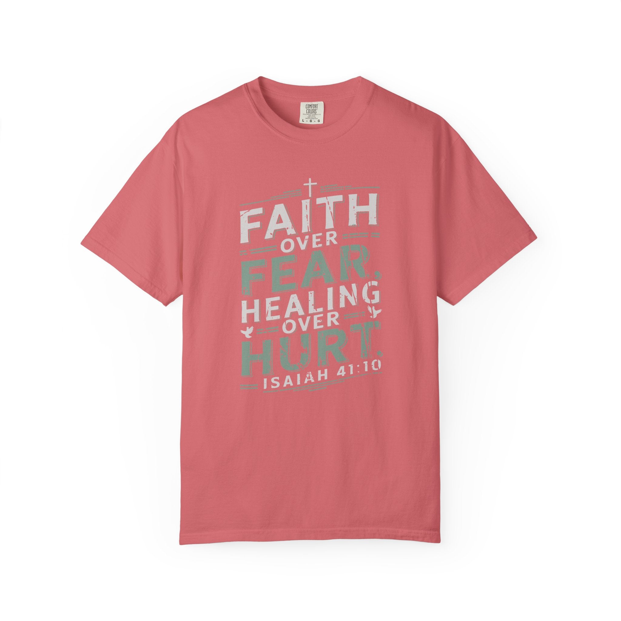 Faith Over Fear T-Shirt - Inspirational Unisex Tee