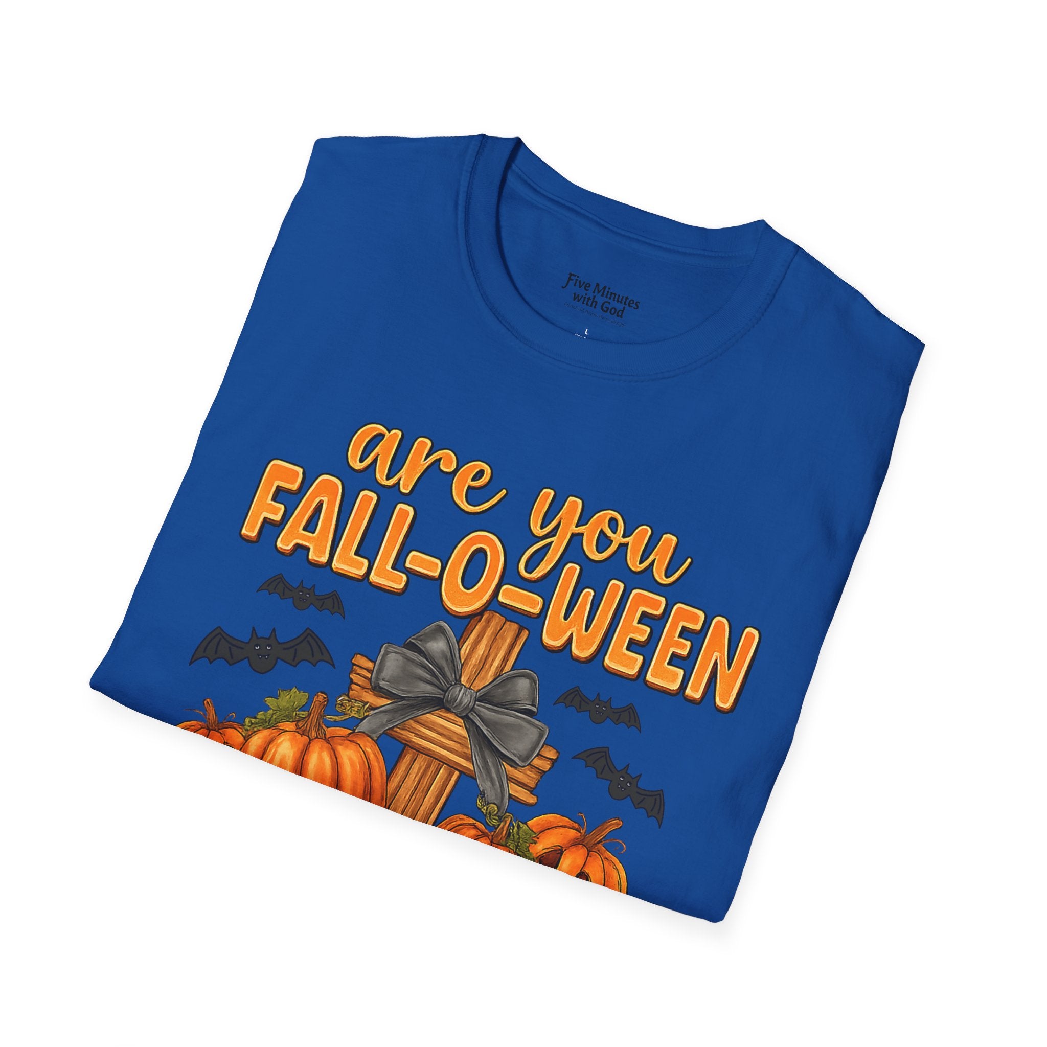 Funny Christian Halloween T-Shirt, Jesus Pumpkin Tee, Unisex Fall Shirt, Autumn Festive Apparel, Holiday Gift Idea