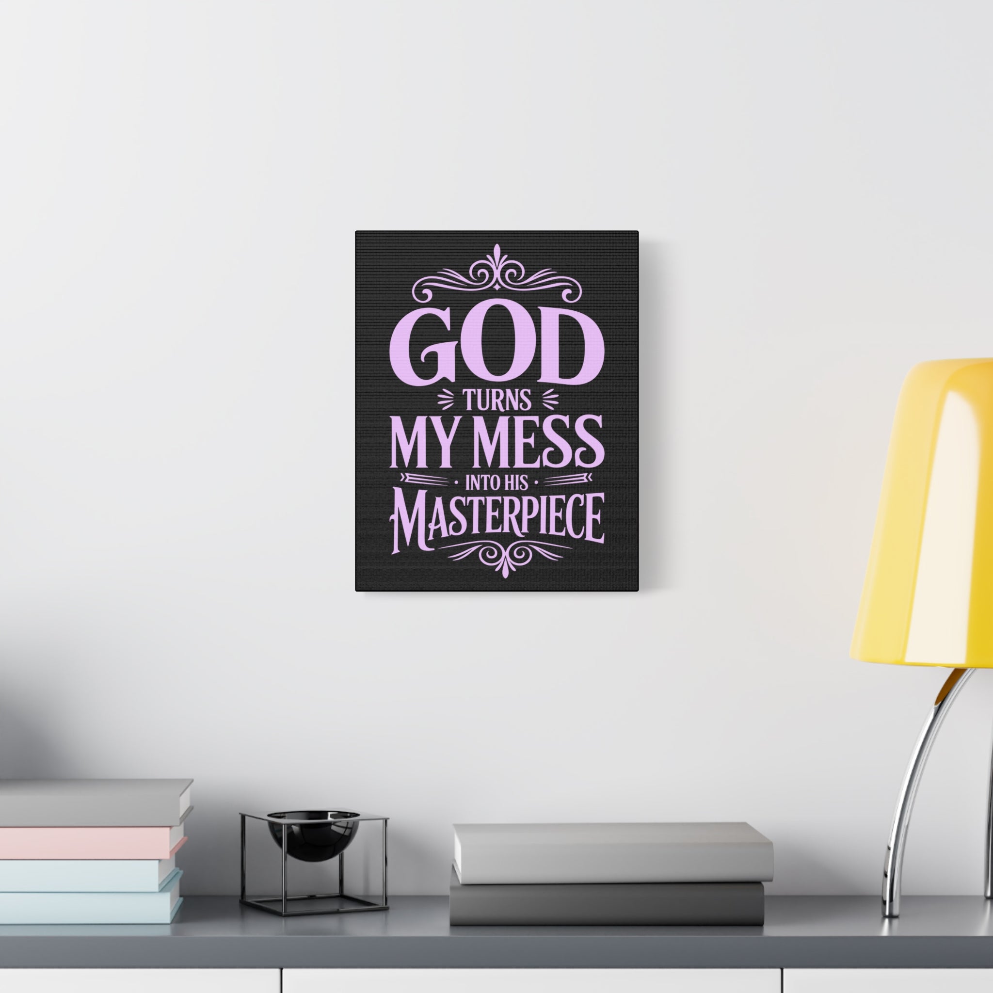 Inspirational Canvas Wall Art, Home Decor, Christian Gift, Motivational Wall Art, Faith-Based Decoration, Room Aesthetic, Gift for Her