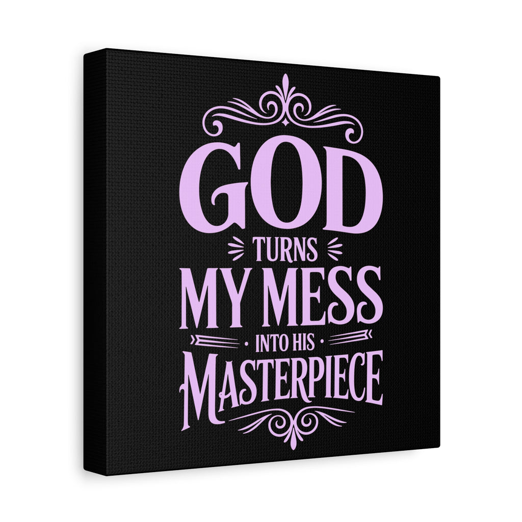 Inspirational Canvas Wall Art, Home Decor, Christian Gift, Motivational Wall Art, Faith-Based Decoration, Room Aesthetic, Gift for Her