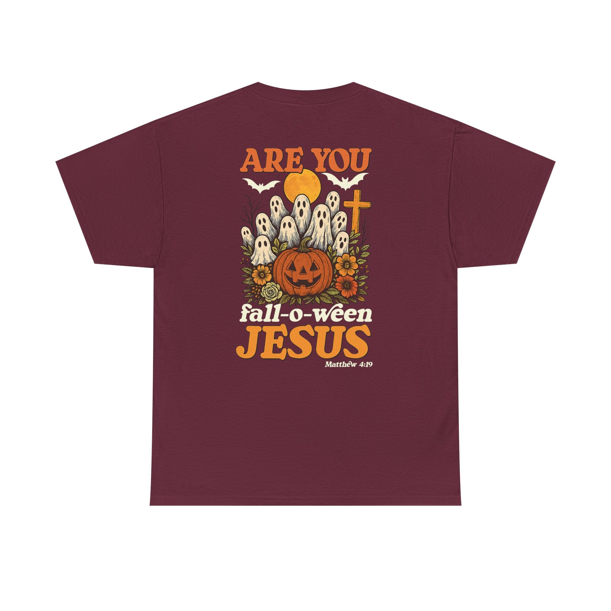 Halloween Faith Tee - Jesus is My Boo, Unisex T-Shirt for Halloween, Christian Halloween Shirt, Gift for Christian Friends, Spooky [...]
