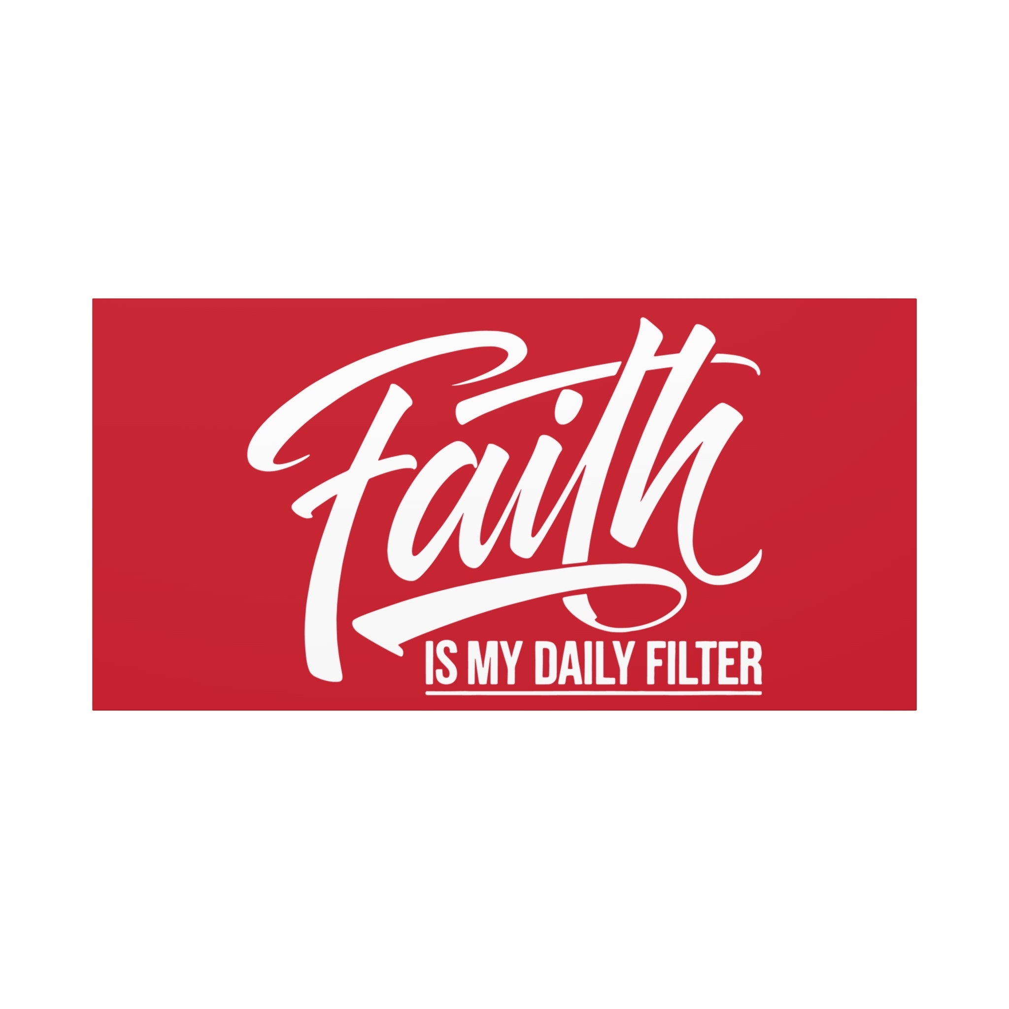 Copy of Inspirational Canvas Wall Art, Faith Quote Decor, Motivational Home Decor, Gray Wall Hanging, Gift for Faith Lovers