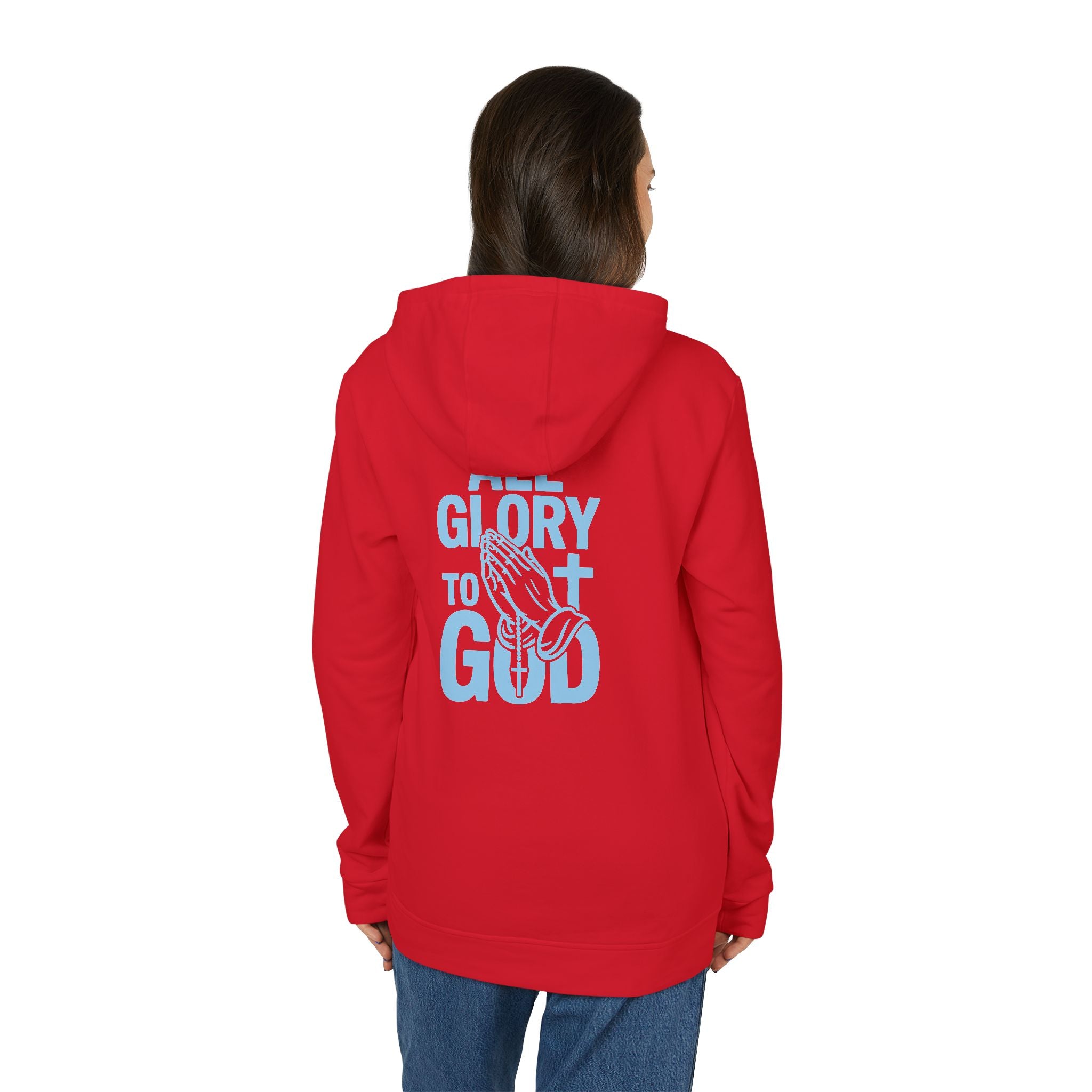 Praying Hands 'Glory to God' Hoodie