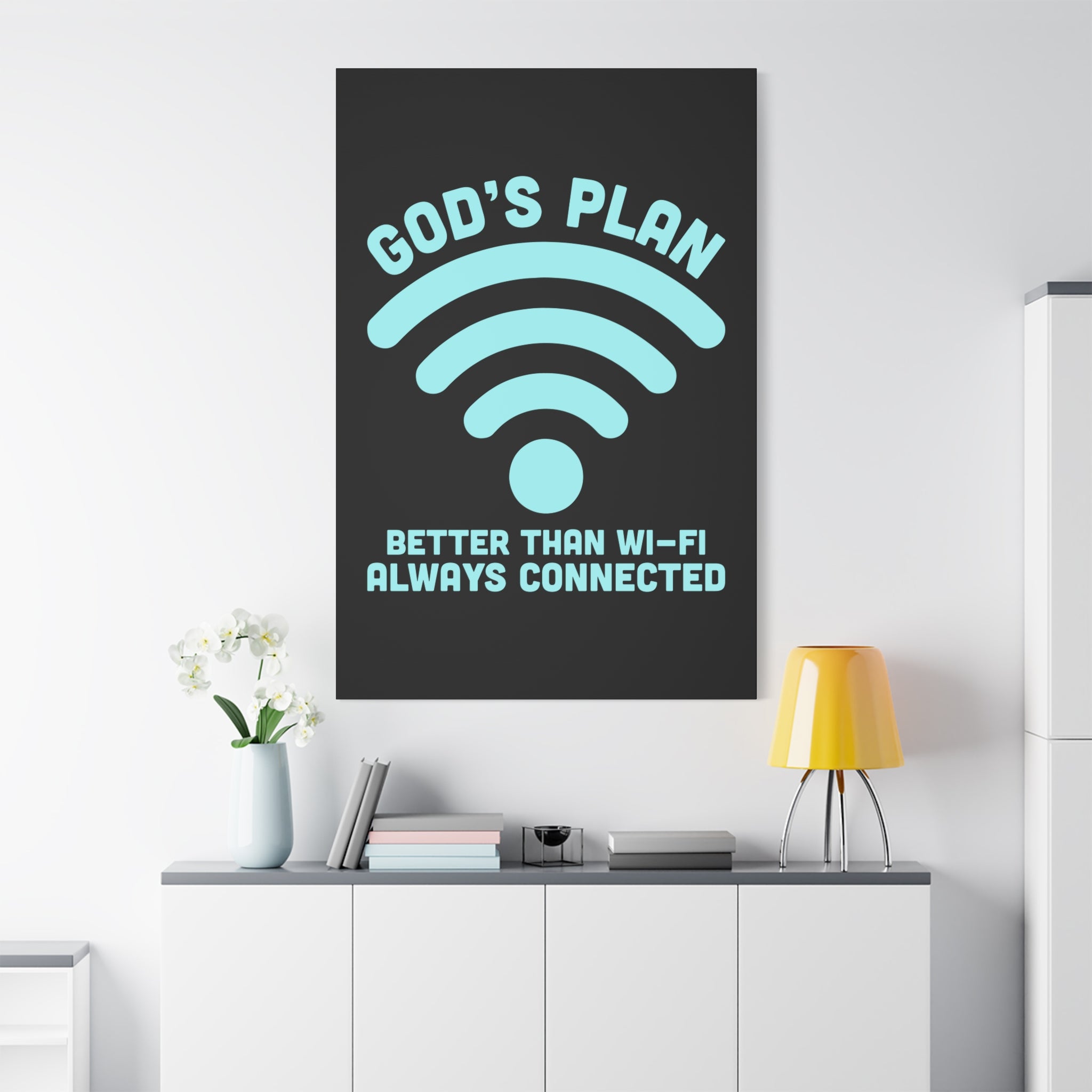 Inspirational Canvas Wall Art, Home Decor, Gift for Faith, Christian Decor, Unique Living Room Art, Motivational Wall Hanging