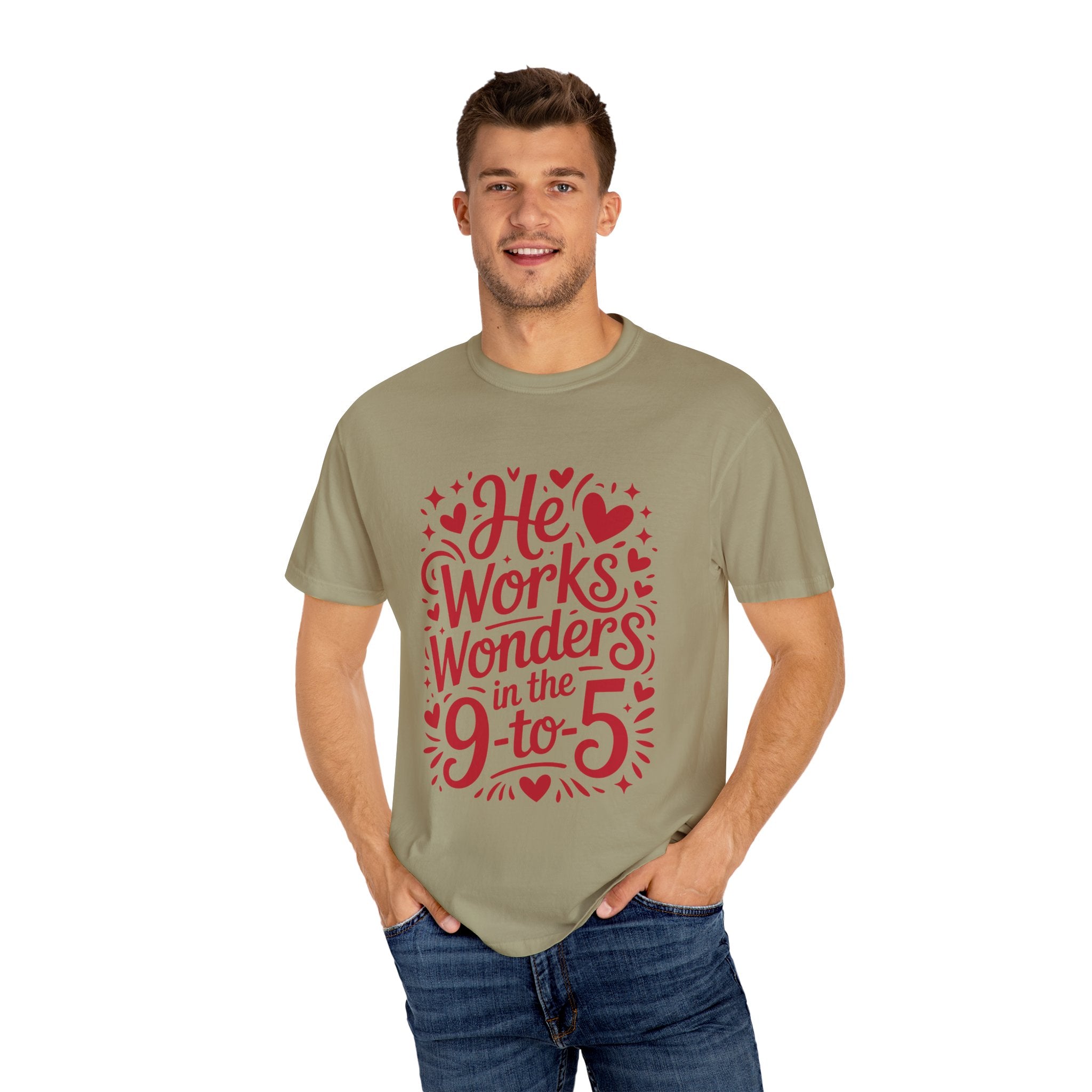 He Works Wonders Motivational Tee