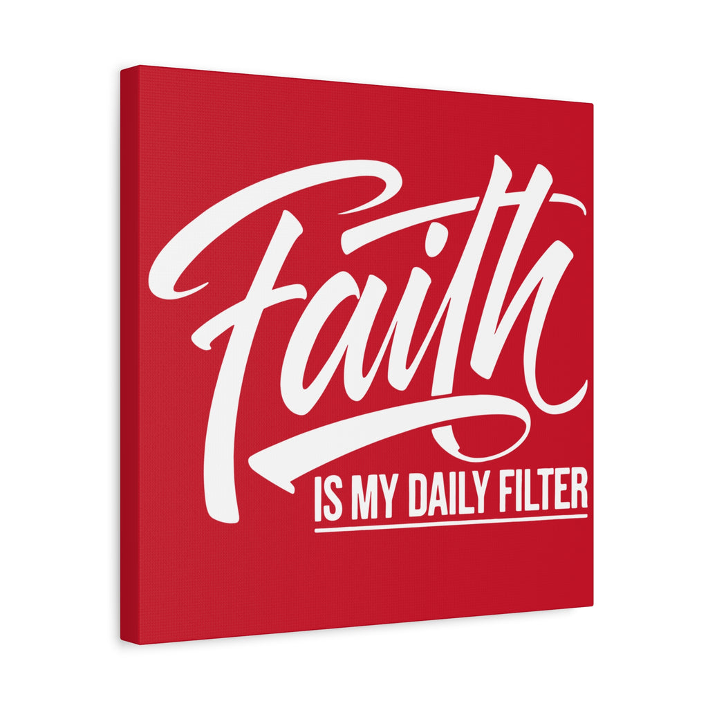 Copy of Inspirational Canvas Wall Art, Faith Quote Decor, Motivational Home Decor, Gray Wall Hanging, Gift for Faith Lovers