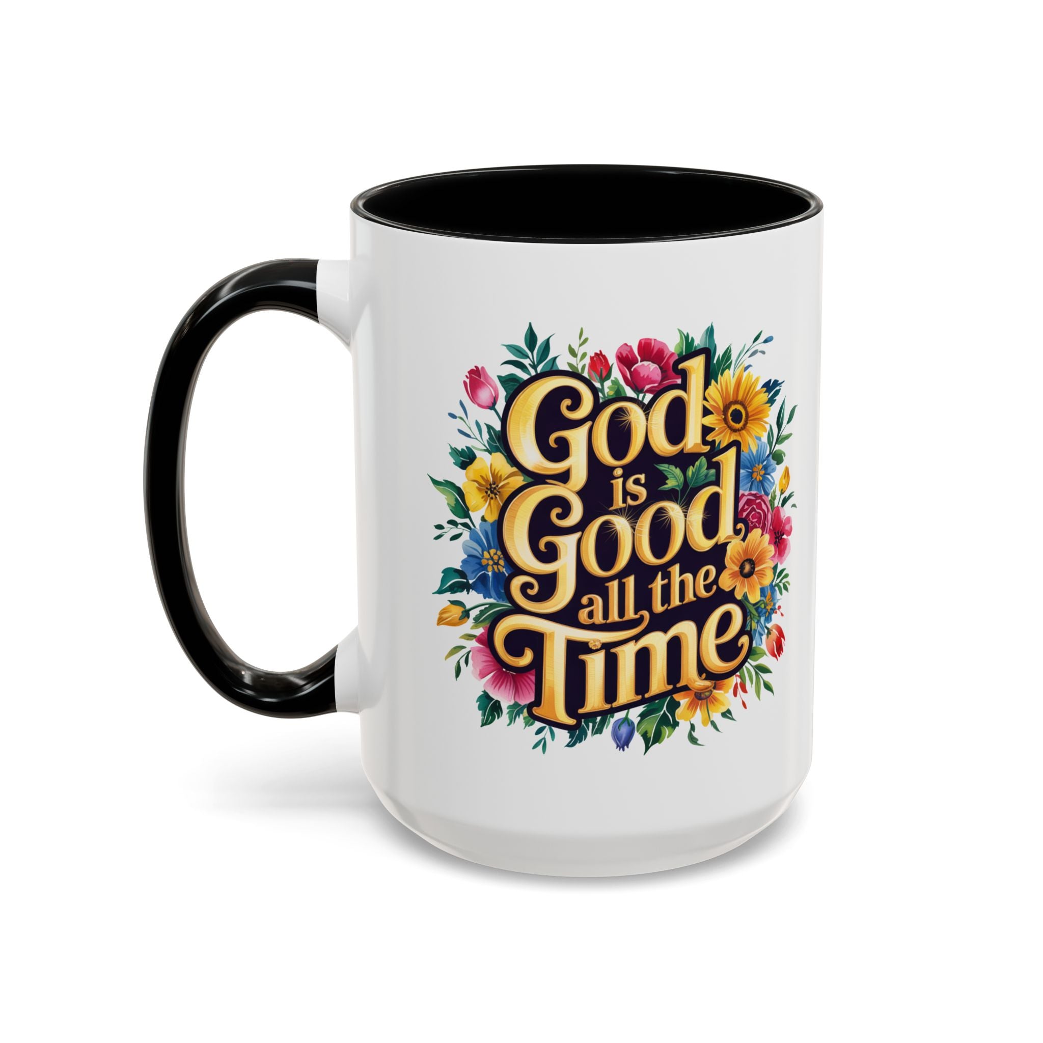 Floral Inspirational Coffee Mug - Perfect for Gifts and Home Decor, God is Good All the Time, Faith Mug, Christian Gift, Motivational [...]