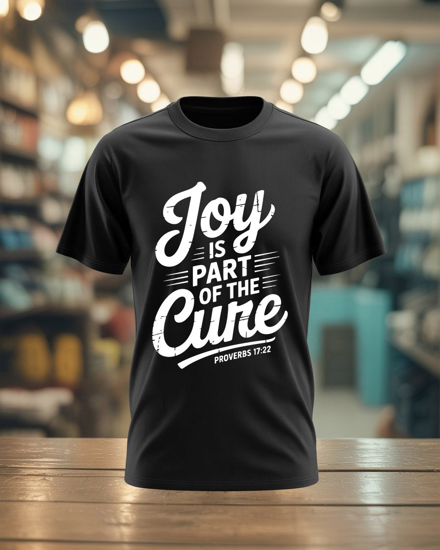 Joy Is A Part Of The Cure Inspirational Tee