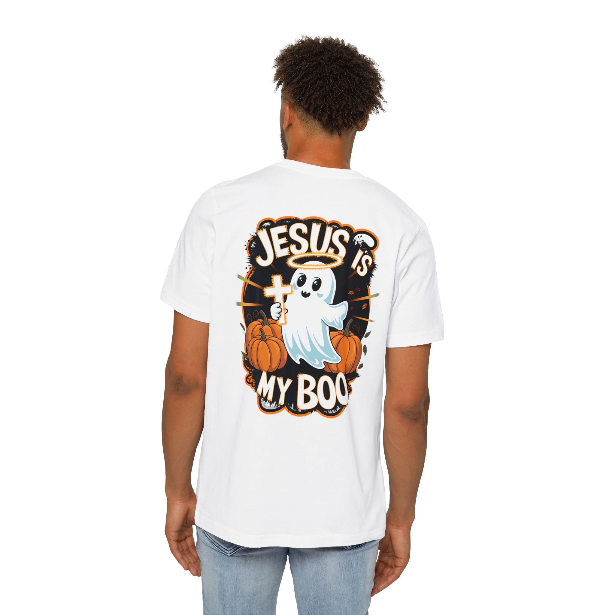 Halloween Christian Ghost T-Shirt, Boo-lieve in Jesus Shirt, Cute Halloween Apparel, Faith-Based Tee, Fall Celebration Top, Spooky [...]