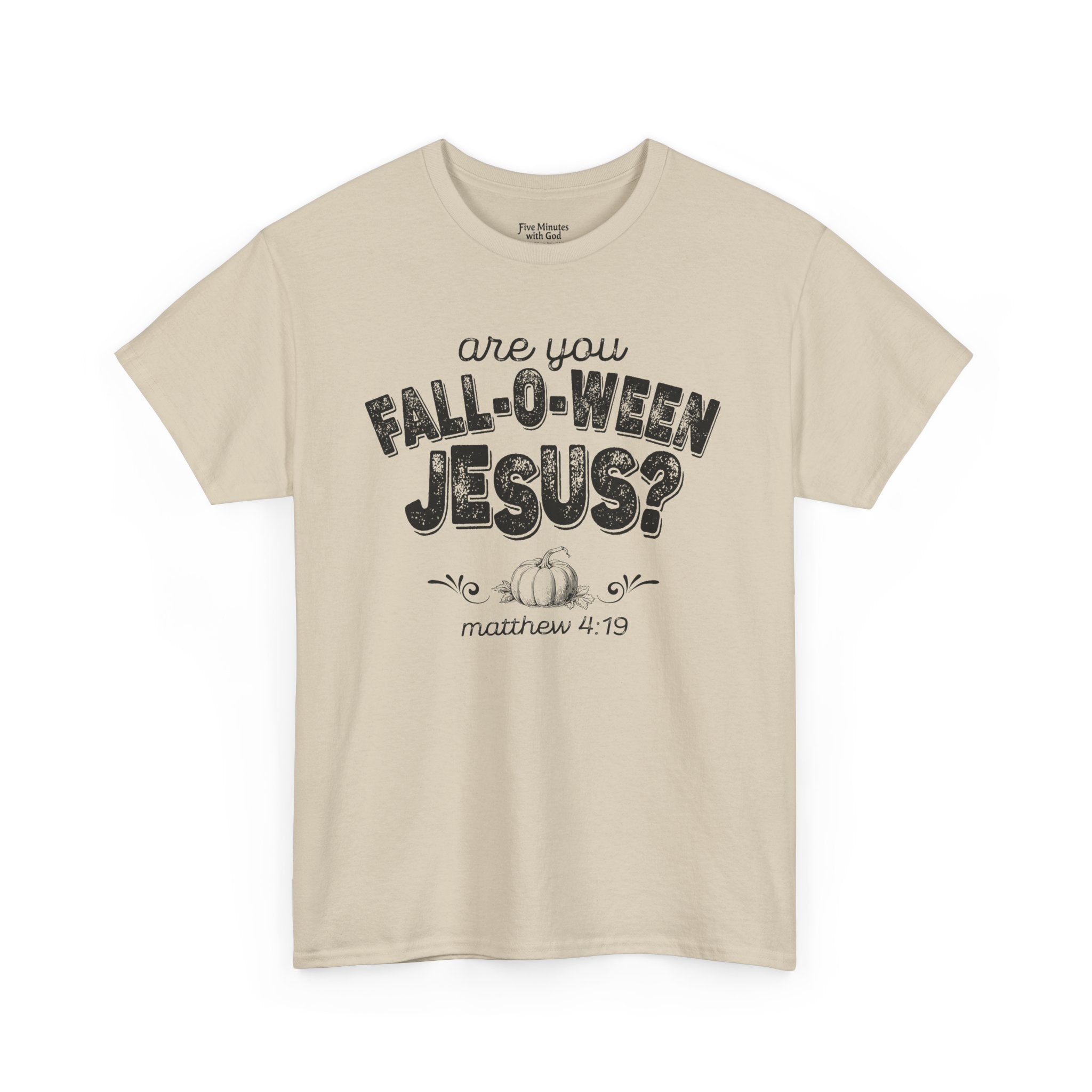 Fall-Themed Tee, Are You Fall-O-Ween Jesus, Unisex Cotton Shirt, Funny Fall Apparel, Halloween T-Shirt, Thanksgiving Gift Ideas