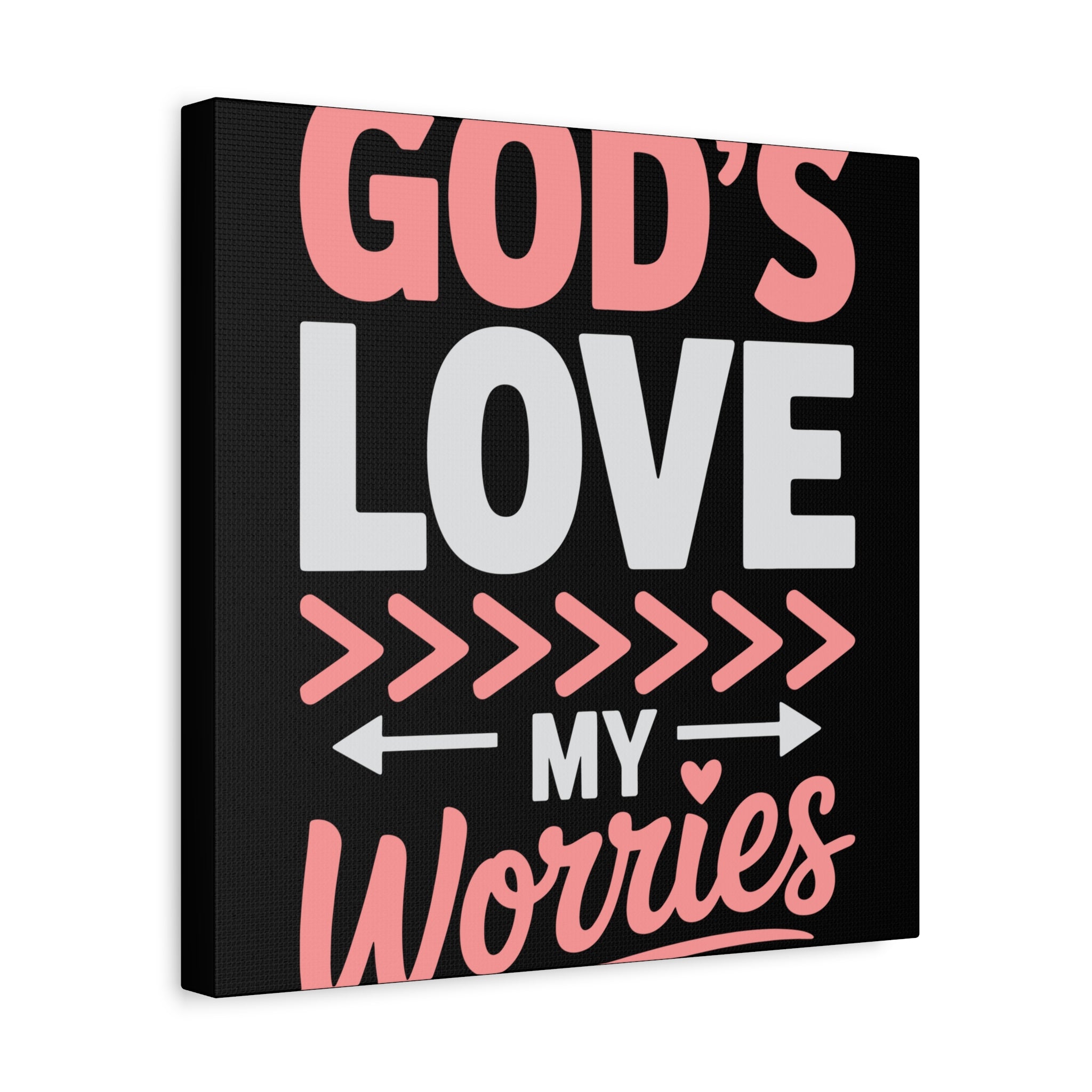 Inspirational Canvas Wall Art, Home Decor, Christian Gift, Motivational Wall Art, Stress Relief Decor, Housewarming Gift