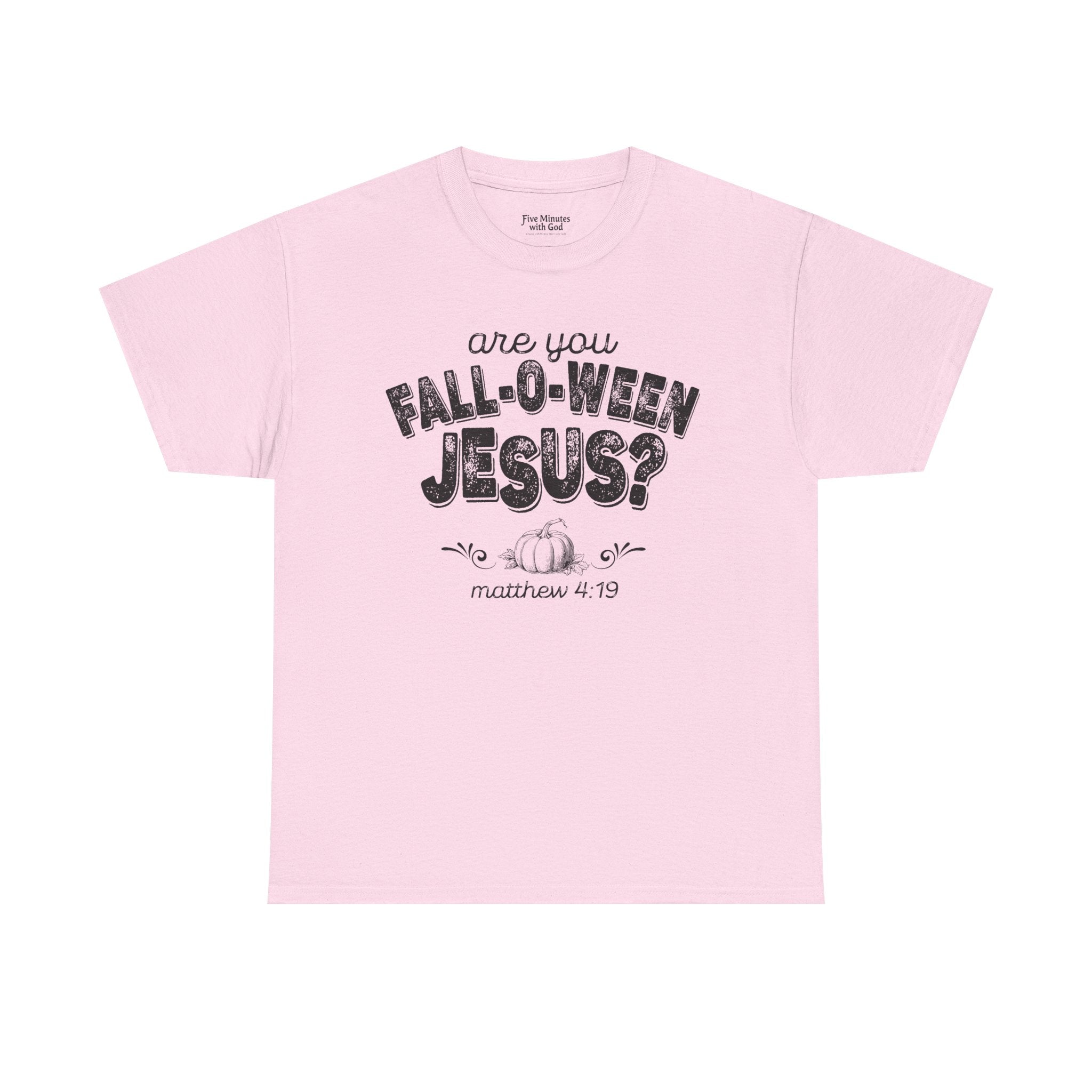 Fall-Themed Tee, Are You Fall-O-Ween Jesus, Unisex Cotton Shirt, Funny Fall Apparel, Halloween T-Shirt, Thanksgiving Gift Ideas