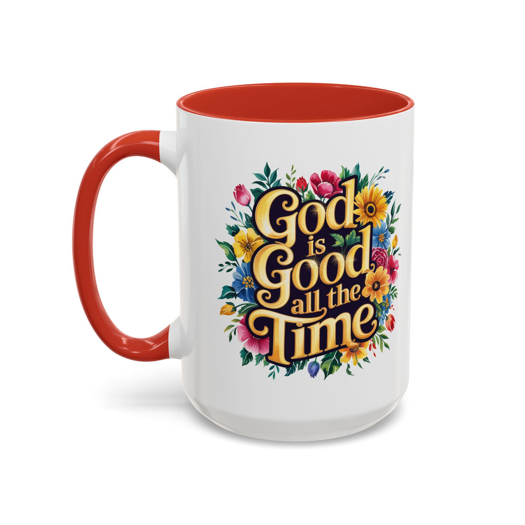 Floral Inspirational Coffee Mug - Perfect for Gifts and Home Decor, God is Good All the Time, Faith Mug, Christian Gift, Motivational [...]