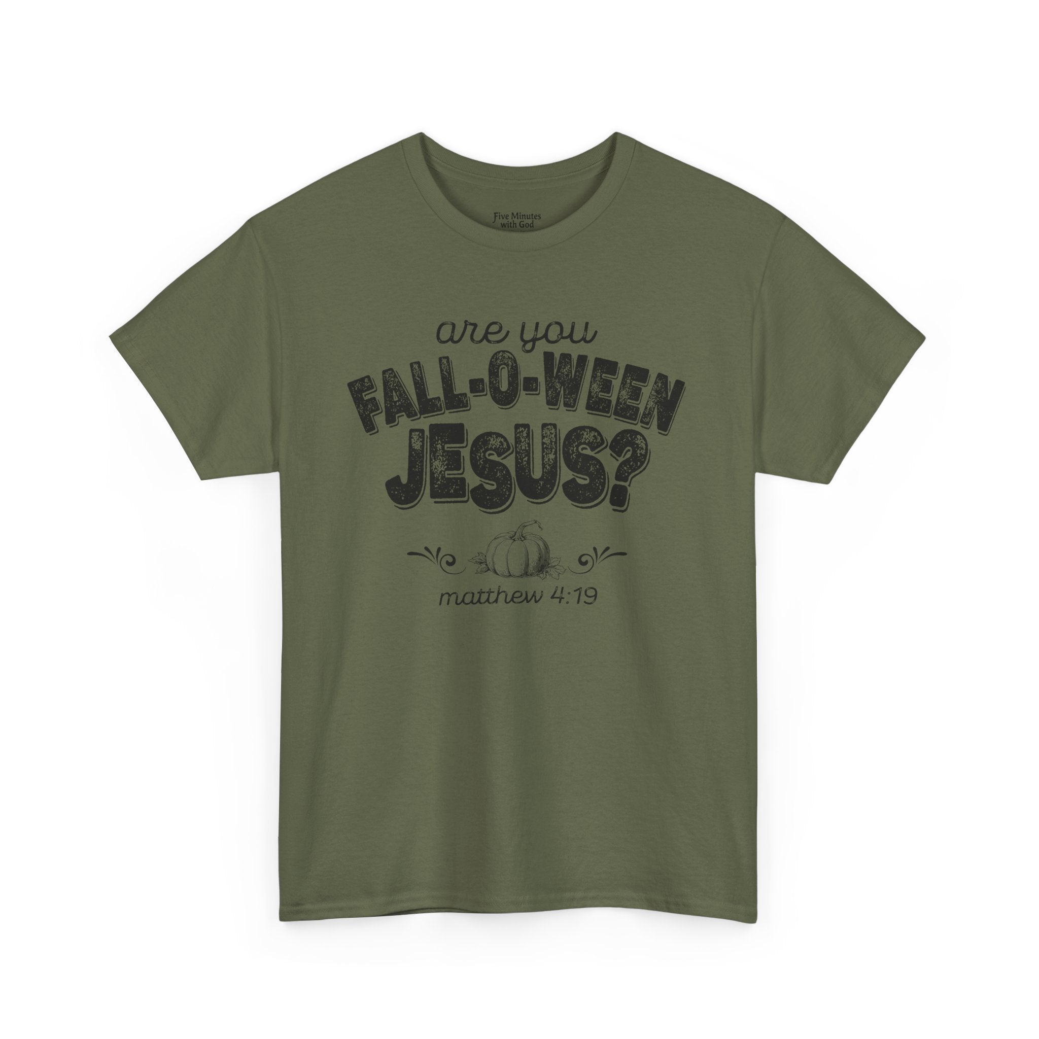 Fall-Themed Tee, Are You Fall-O-Ween Jesus, Unisex Cotton Shirt, Funny Fall Apparel, Halloween T-Shirt, Thanksgiving Gift Ideas