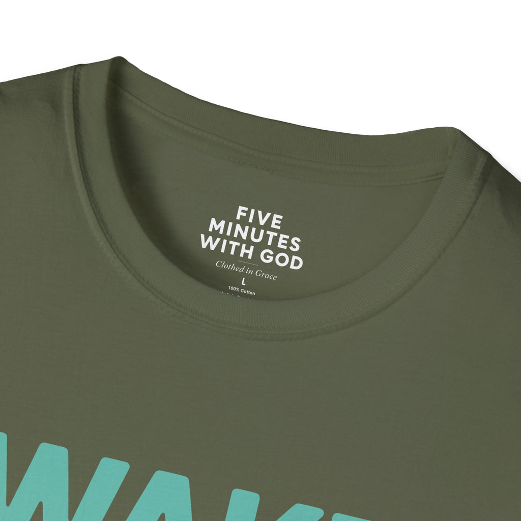 Wake Up. Thank God. Repeat. T-shirt