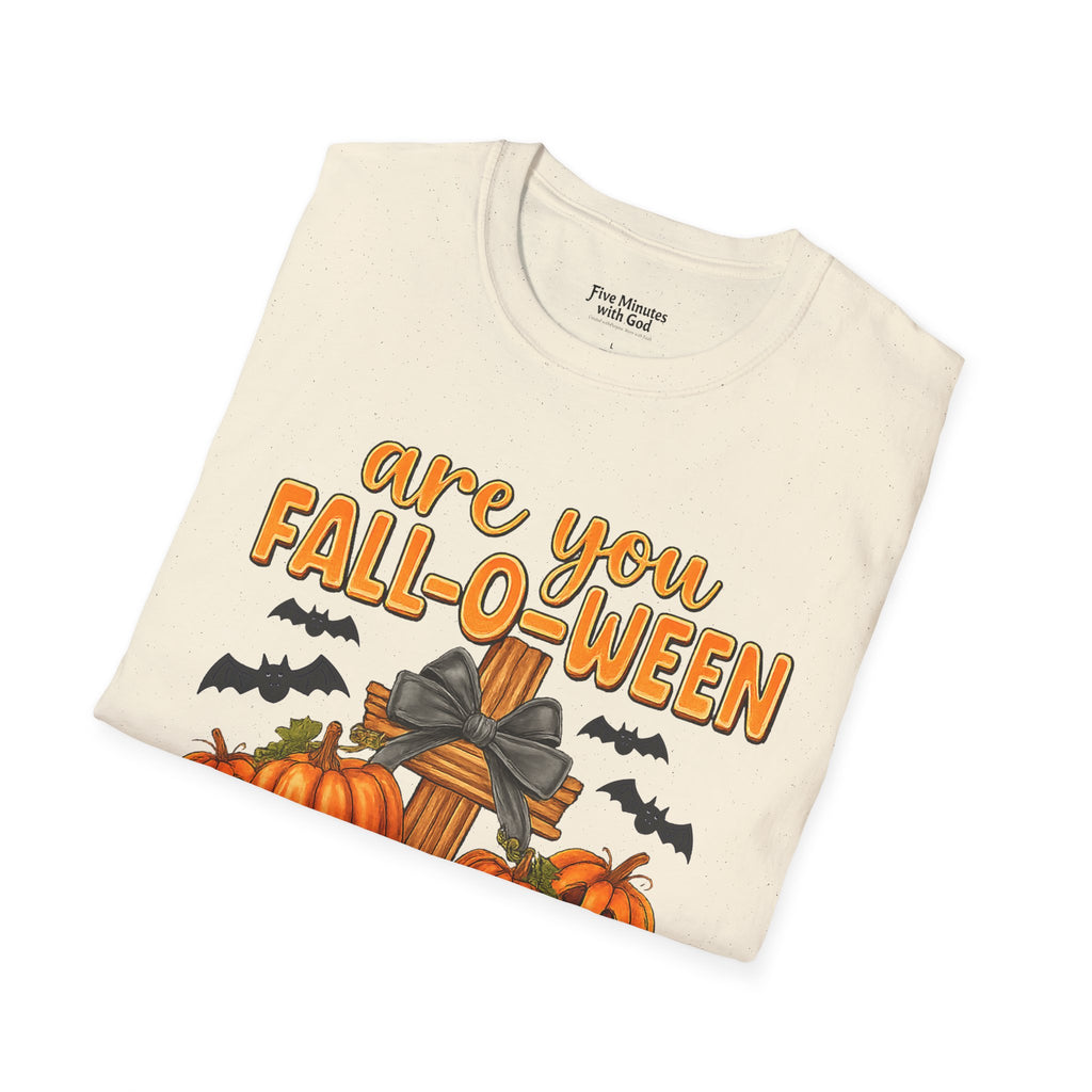 Funny Christian Halloween T-Shirt, Jesus Pumpkin Tee, Unisex Fall Shirt, Autumn Festive Apparel, Holiday Gift Idea