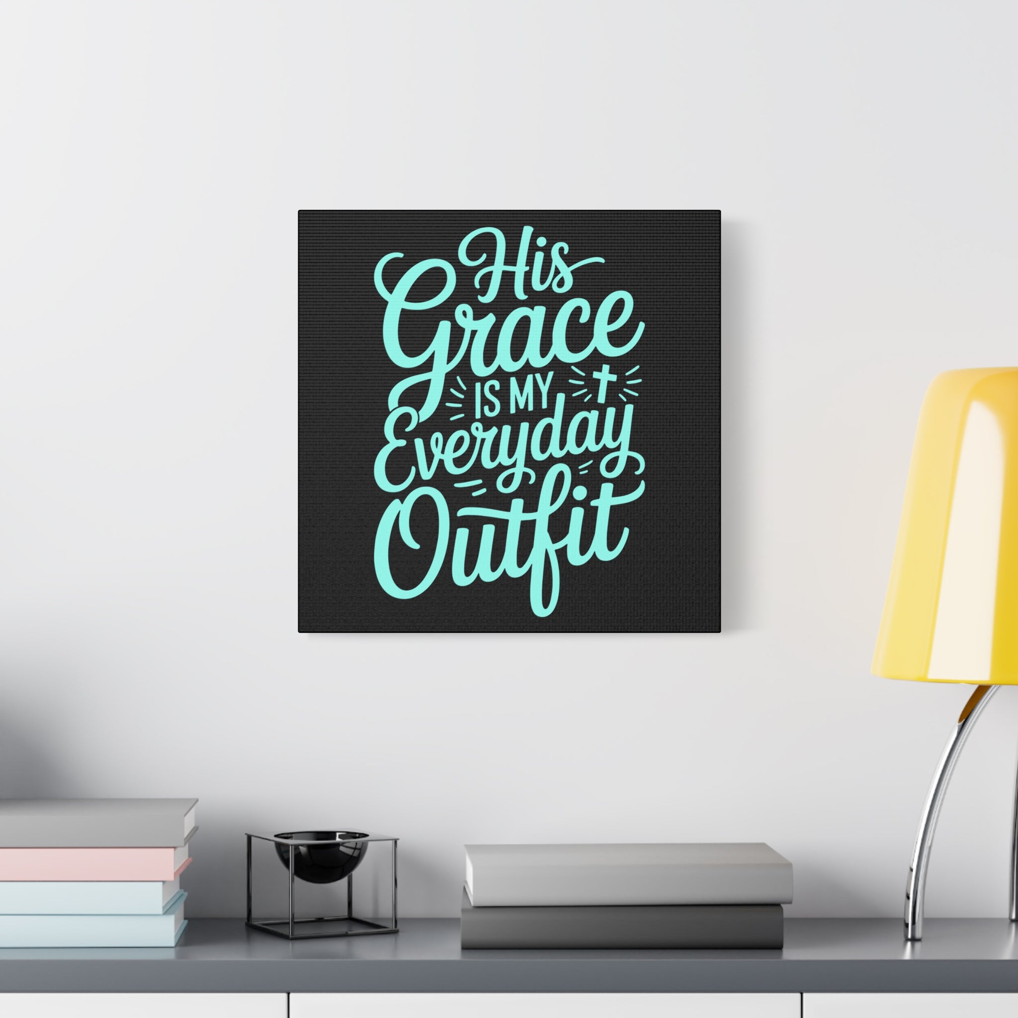 Inspirational Wall Art Canvas, Faith Decor, Religious Home Decor, Meaningful Gift, Everyday Motivation