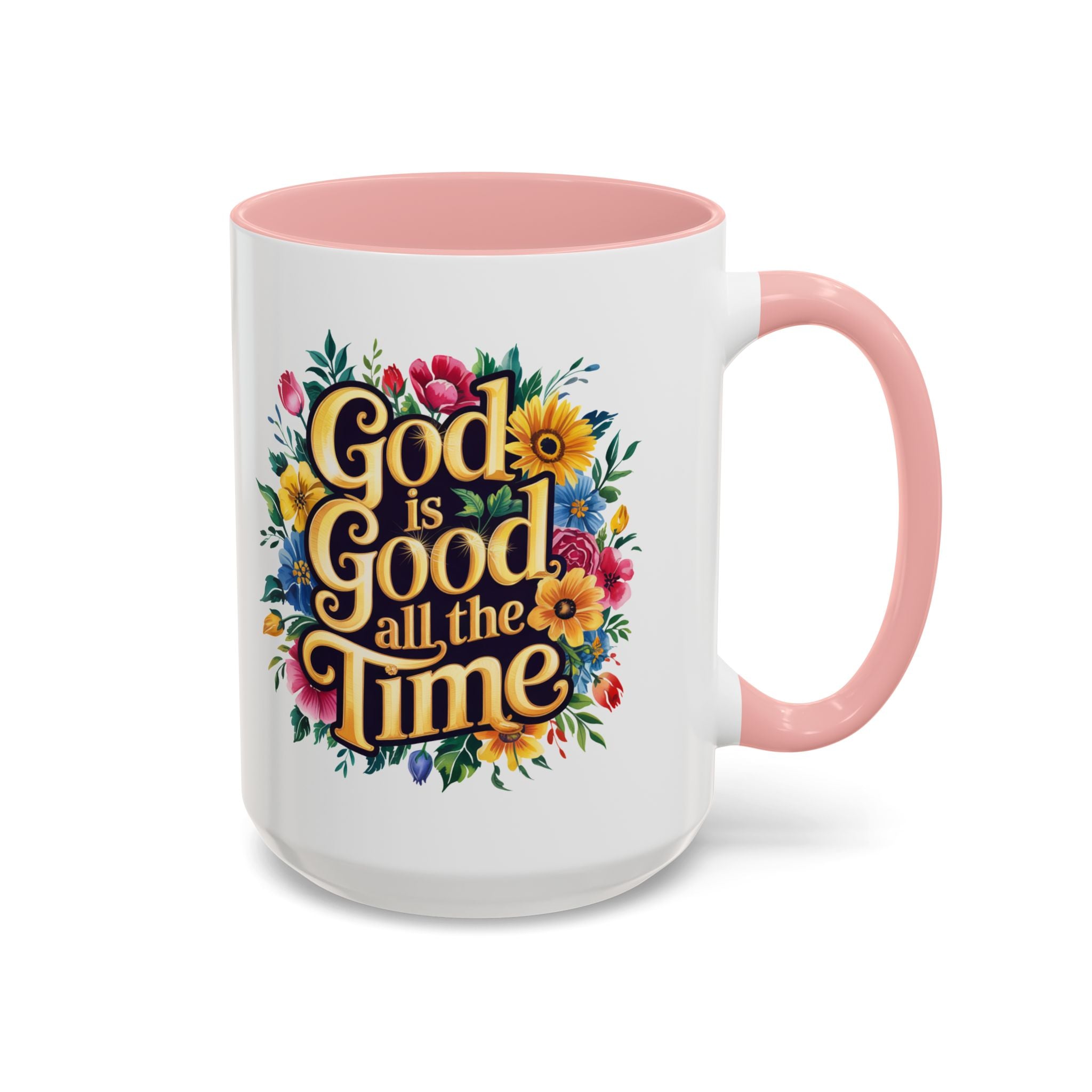 Floral Inspirational Coffee Mug - Perfect for Gifts and Home Decor, God is Good All the Time, Faith Mug, Christian Gift, Motivational [...]