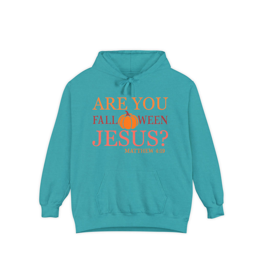 Fall-Themed Hoodie with Inspirational Text | Perfect for Halloween, Cozy Gift, Unisex Apparel, Casual Wear