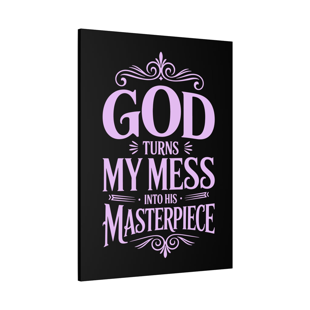 Inspirational Canvas Wall Art, Home Decor, Christian Gift, Motivational Wall Art, Faith-Based Decoration, Room Aesthetic, Gift for Her