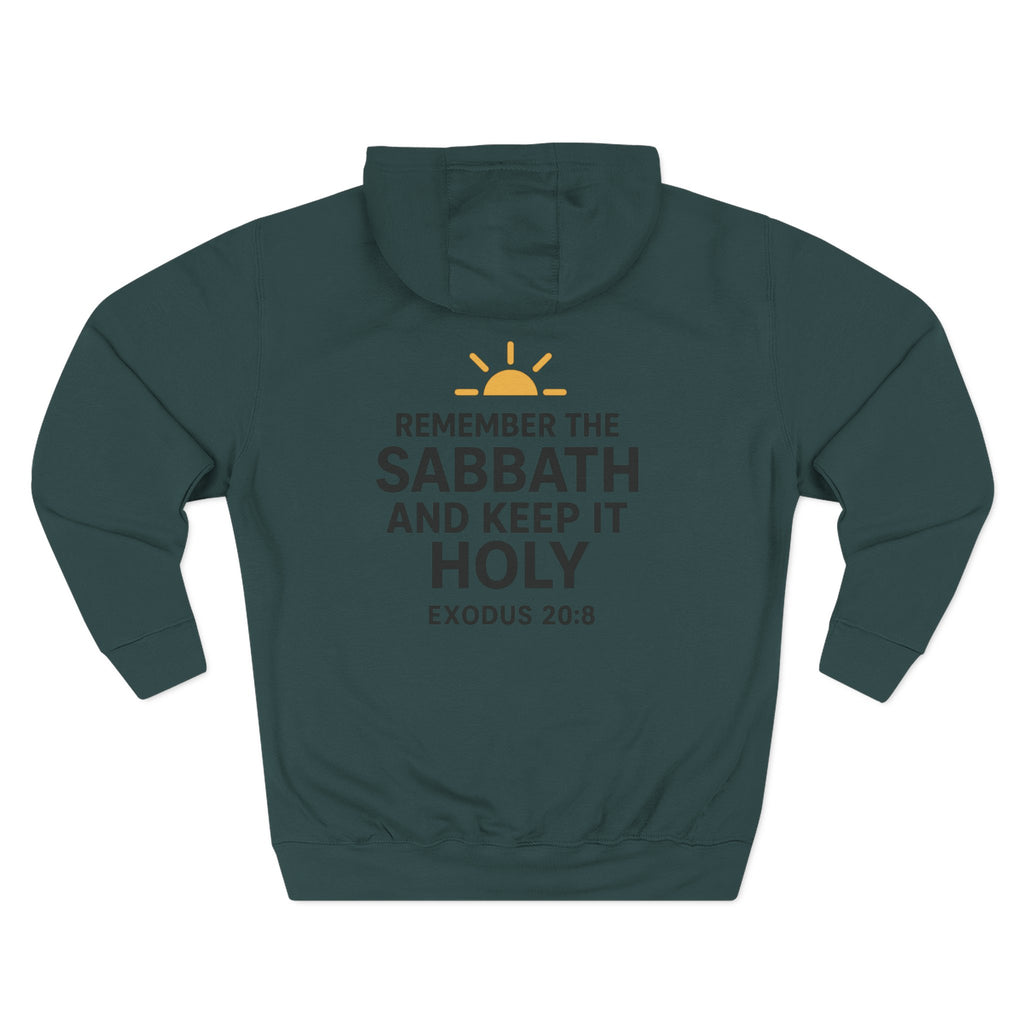 Sabbath Mode Fleece Hoodie | Faith Apparel, Religious Gift, Comfortable Hoodie, Cozy Wear, Spiritual Fashion