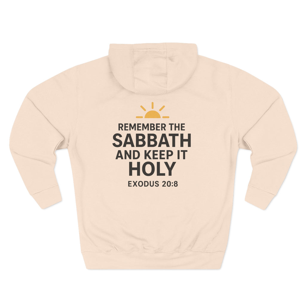 Sabbath Mode Fleece Hoodie | Faith Apparel, Religious Gift, Comfortable Hoodie, Cozy Wear, Spiritual Fashion
