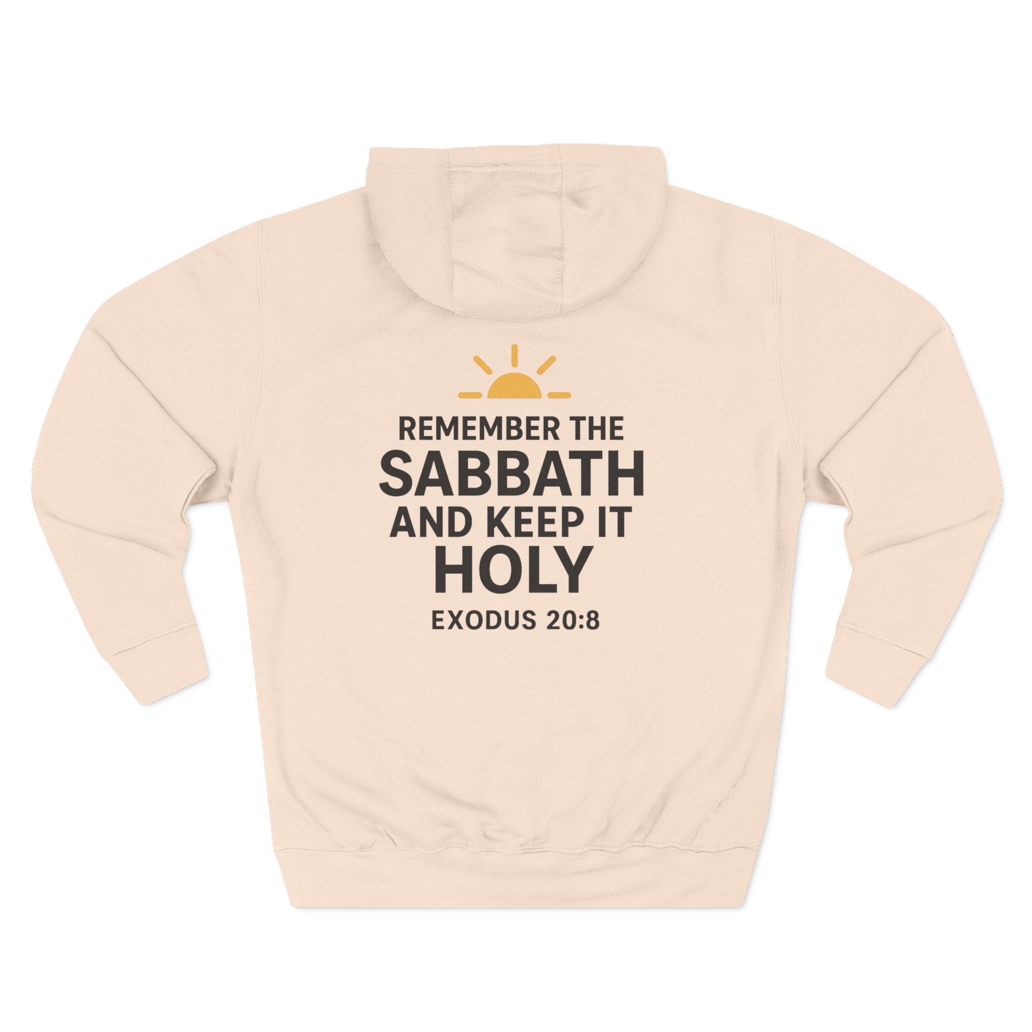 Sabbath Mode Fleece Hoodie | Faith Apparel, Religious Gift, Comfortable Hoodie, Cozy Wear, Spiritual Fashion
