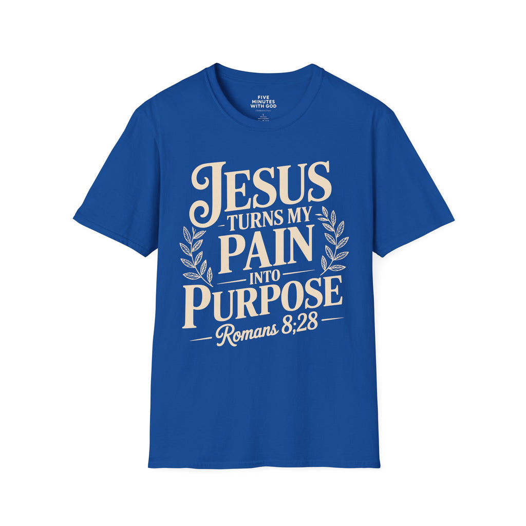 Jesus Turns My Pain Into Purpose T-Shirt
