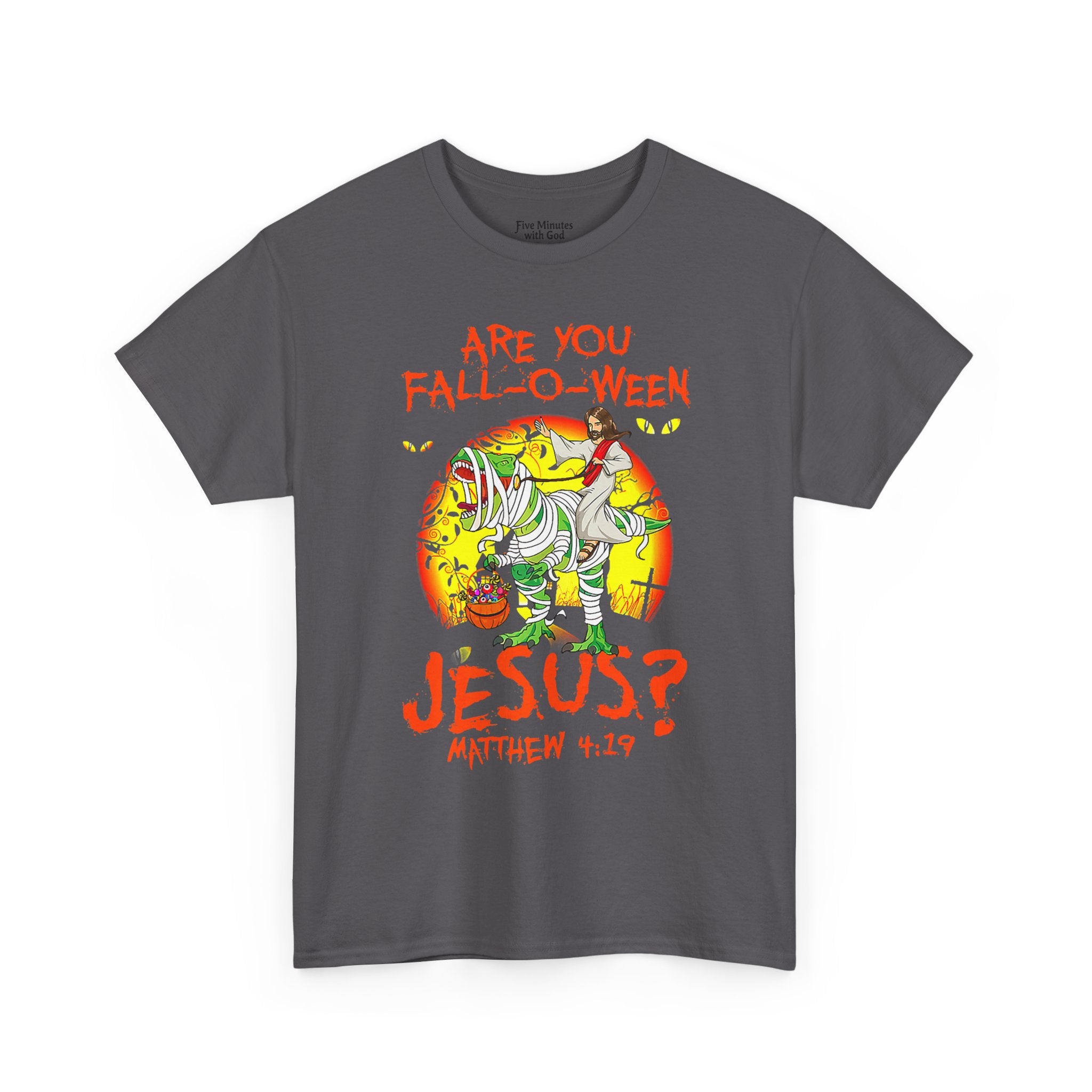 Funny Halloween T-Shirt, Fall Shirt, Christian Tee, Gift for Jesus Lovers, Unique Fall Apparel