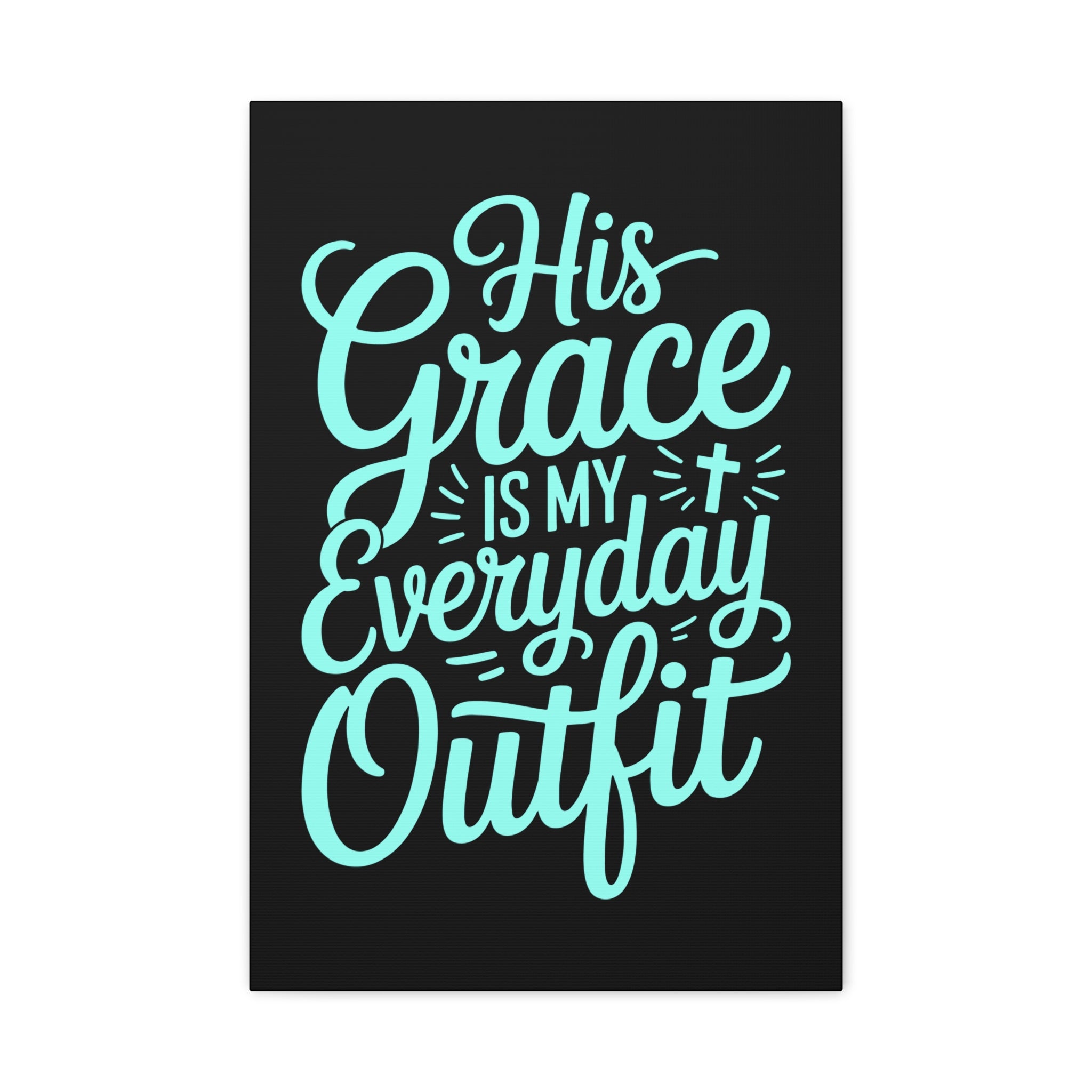Inspirational Wall Art Canvas, Faith Decor, Religious Home Decor, Meaningful Gift, Everyday Motivation