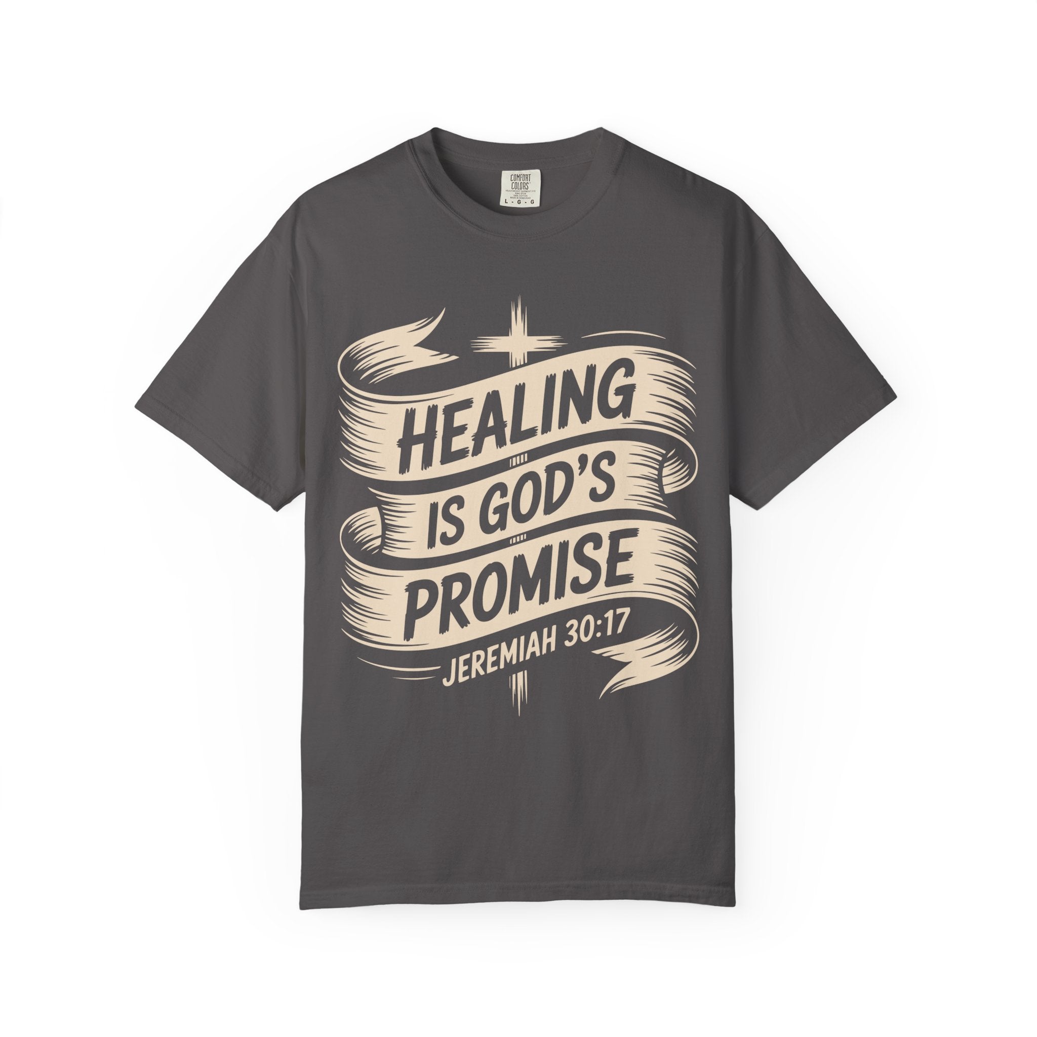 Healing is God's Promise T-Shirt, Faith-Based Apparel
