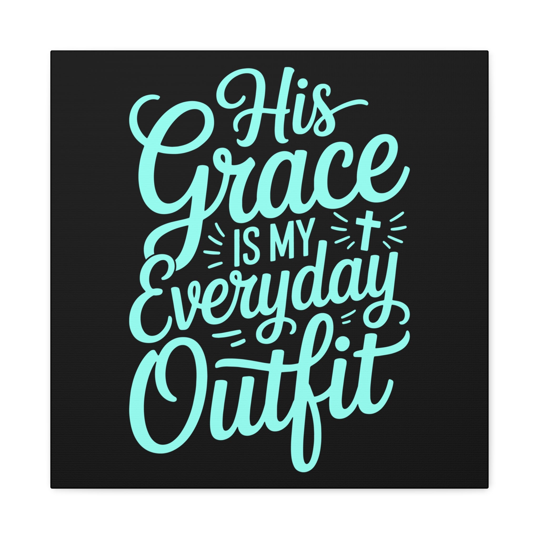Inspirational Wall Art Canvas, Faith Decor, Religious Home Decor, Meaningful Gift, Everyday Motivation