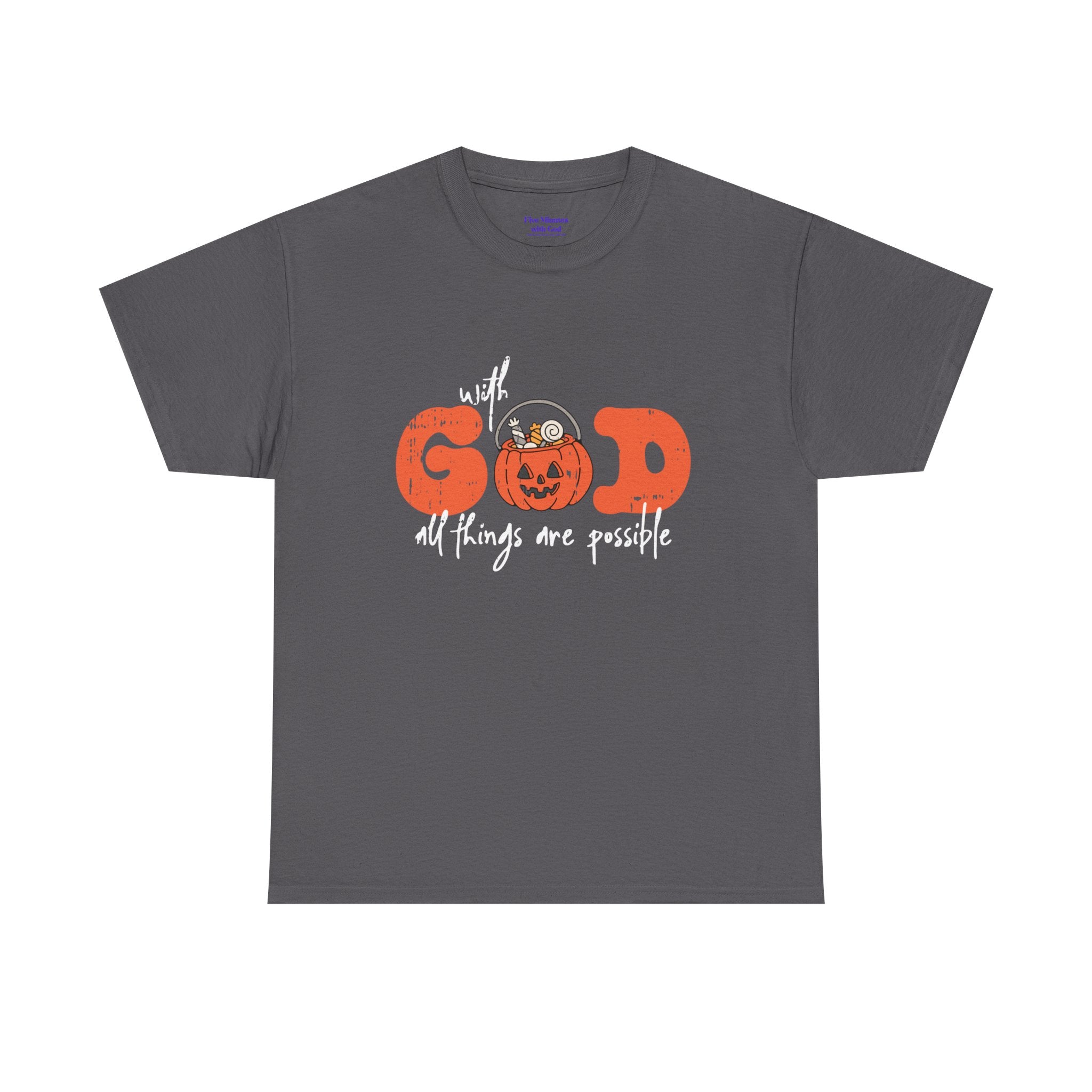 Faith-Inspired Unisex Tee - God All Things Are Possible Shirt