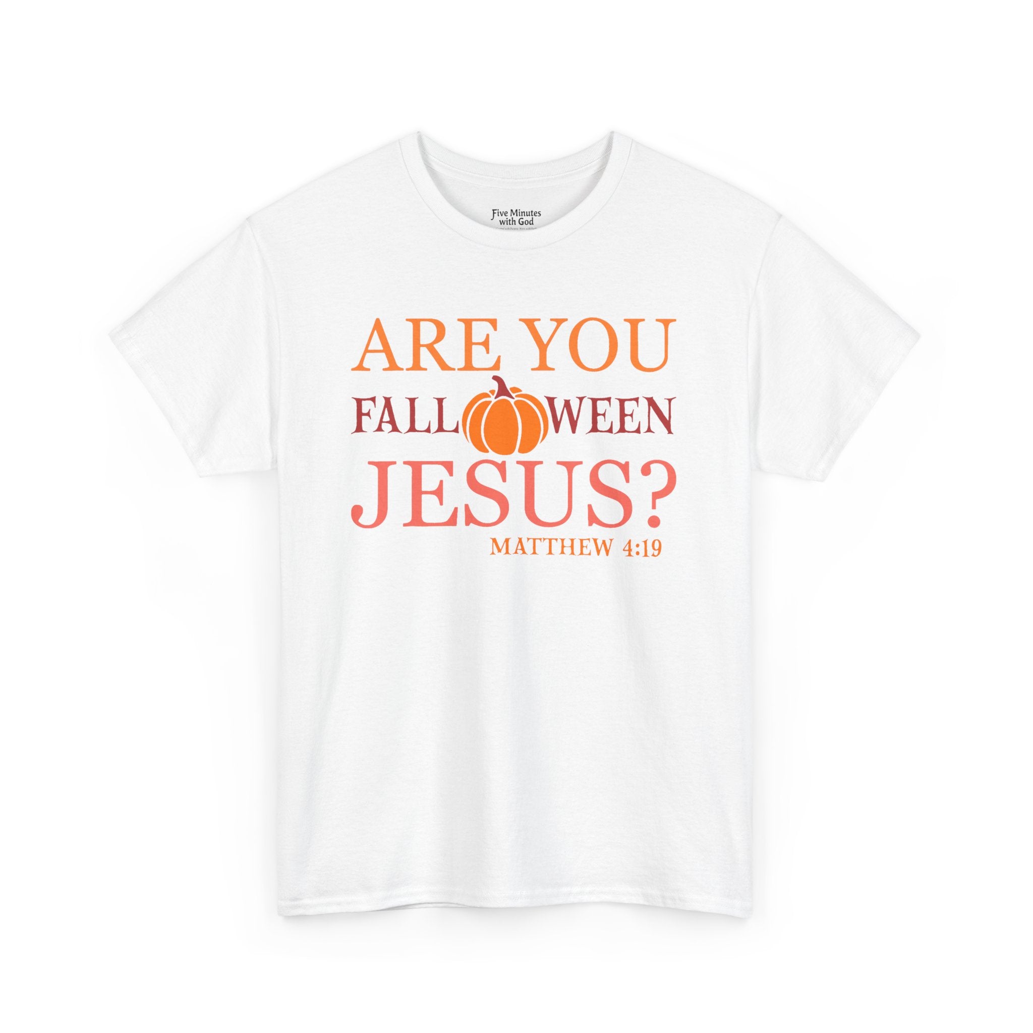 Unisex Heavy Cotton Tee - Are You Halloween Jesus? Festival Shirt, Funny Christian Tee, Fall Apparel, Halloween Party Outfit, Holiday Gift