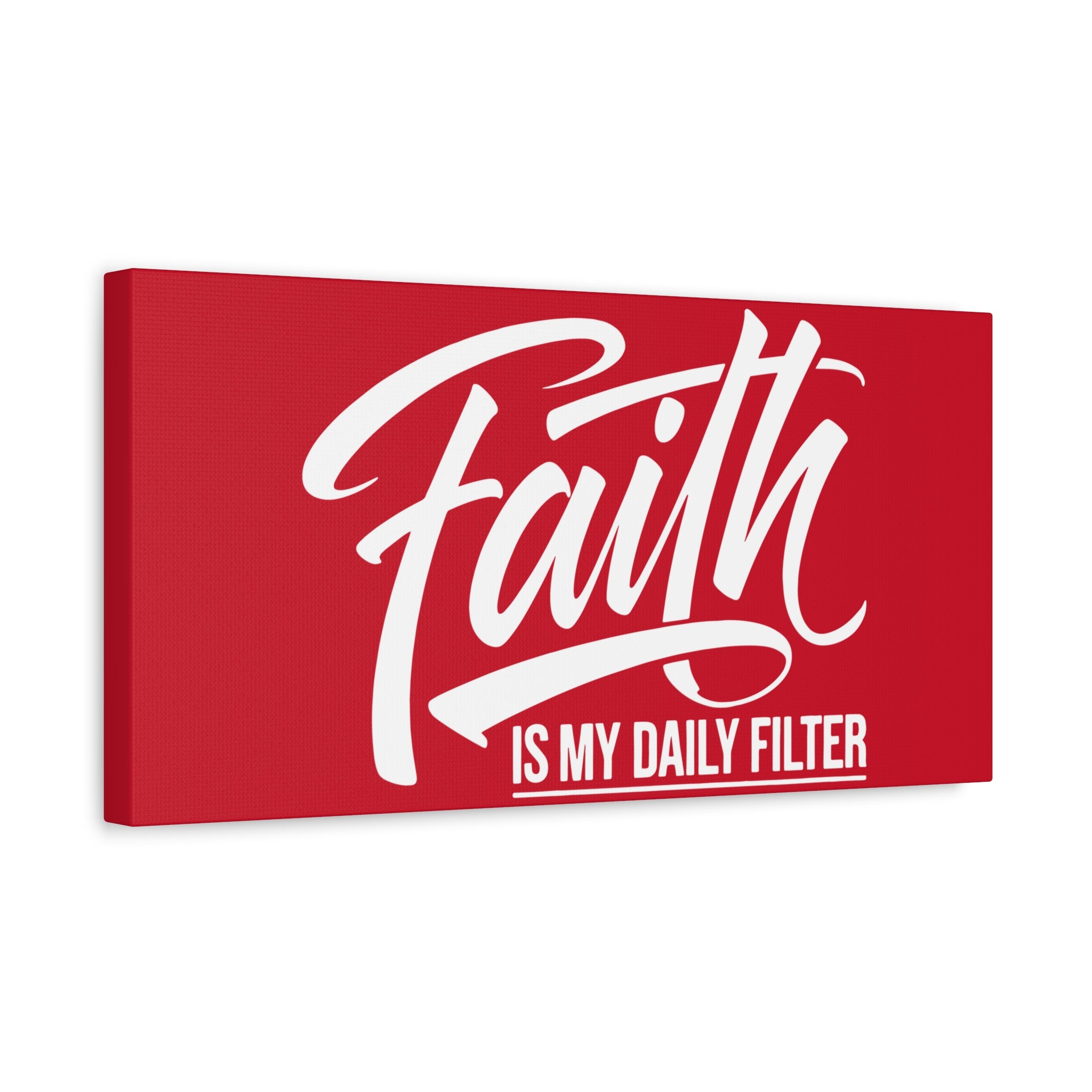 Copy of Inspirational Canvas Wall Art, Faith Quote Decor, Motivational Home Decor, Gray Wall Hanging, Gift for Faith Lovers