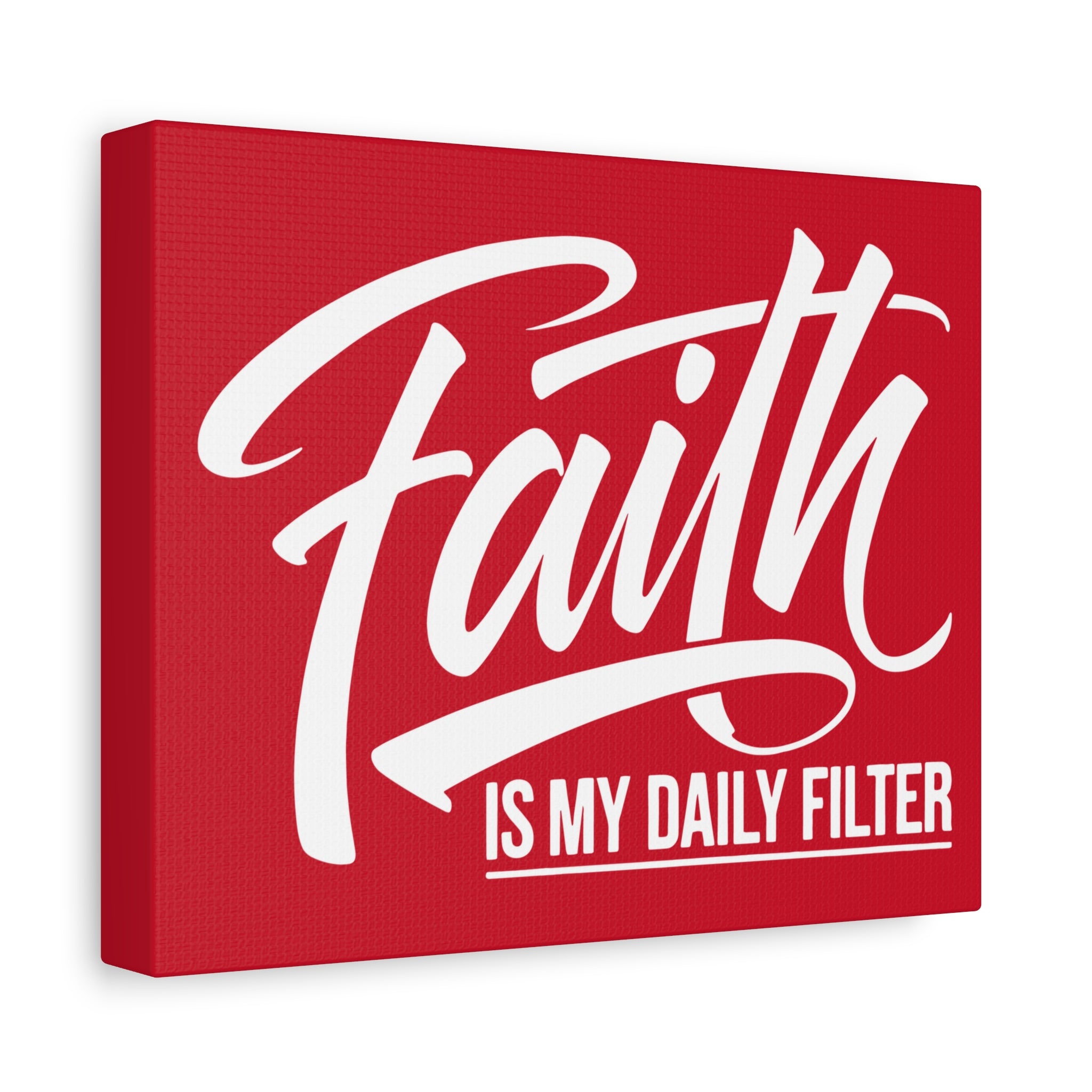 Copy of Inspirational Canvas Wall Art, Faith Quote Decor, Motivational Home Decor, Gray Wall Hanging, Gift for Faith Lovers