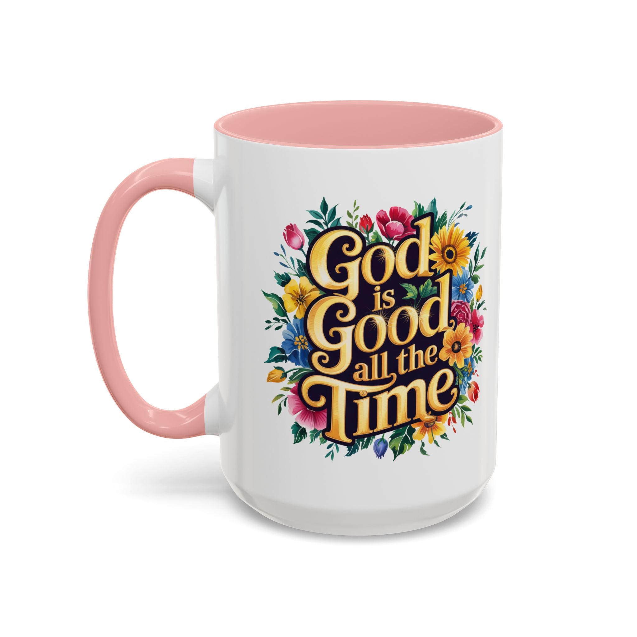 Floral Inspirational Coffee Mug - Perfect for Gifts and Home Decor, God is Good All the Time, Faith Mug, Christian Gift, Motivational [...]