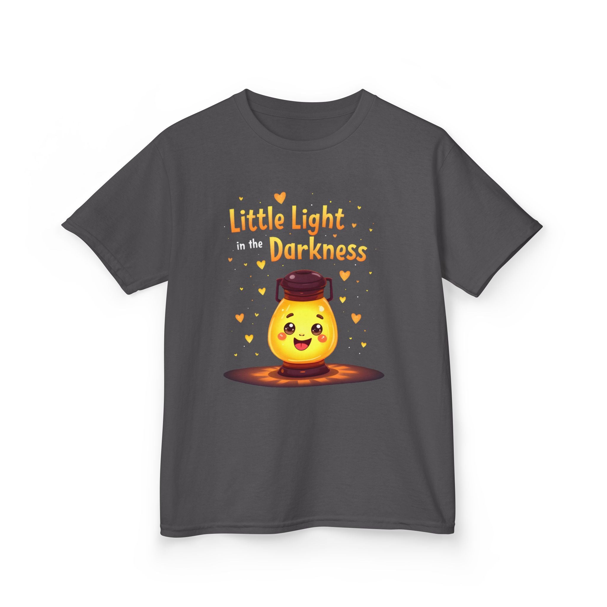 Light in the Darkness Tee - Uplifting Short Sleeve T-Shirt, Fun Gift for Kids, Brighten Their Day, Perfect for Birthdays, Encouragement, kids