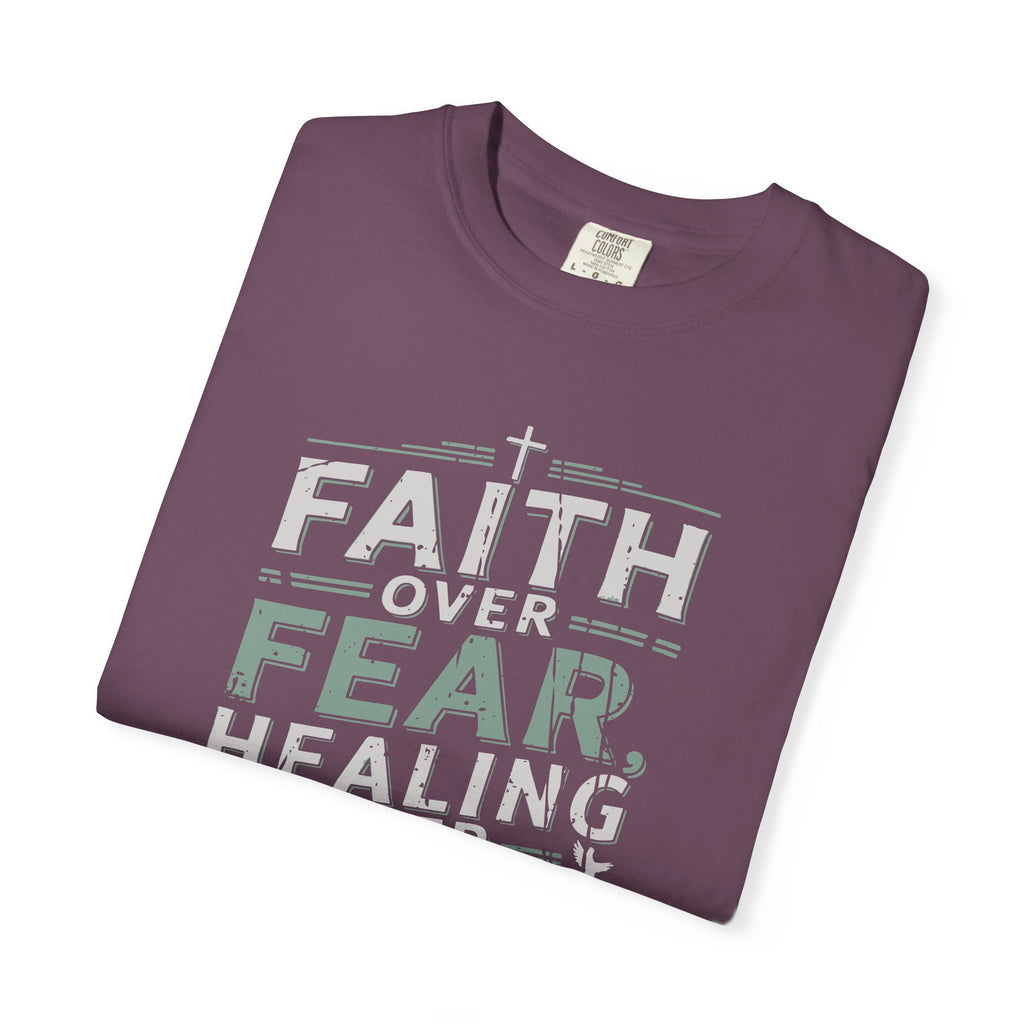 Faith Over Fear T-Shirt - Inspirational Unisex Tee